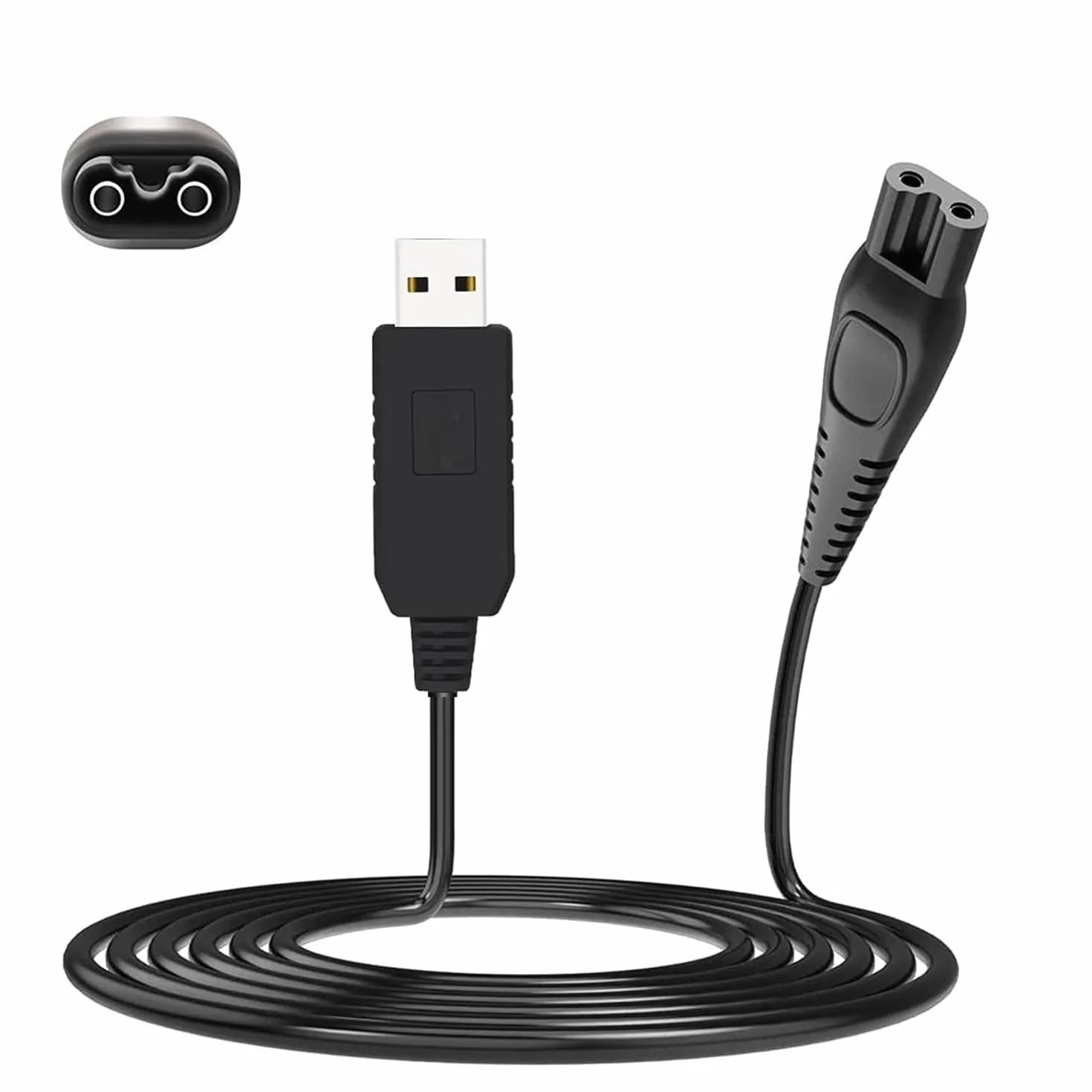 Philips HQ8505 Ładowarka USB 15V do golarki, kabel zastępczy kompatybilny z Series 3000 5000 One Blade QP6520 QP6510