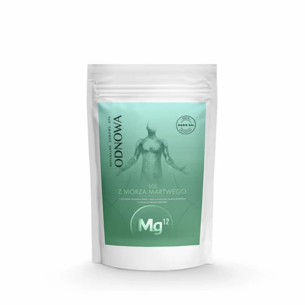 Sól z Morza Martwego Mg12 Odnowa, relaks i regeneracja, 1kg