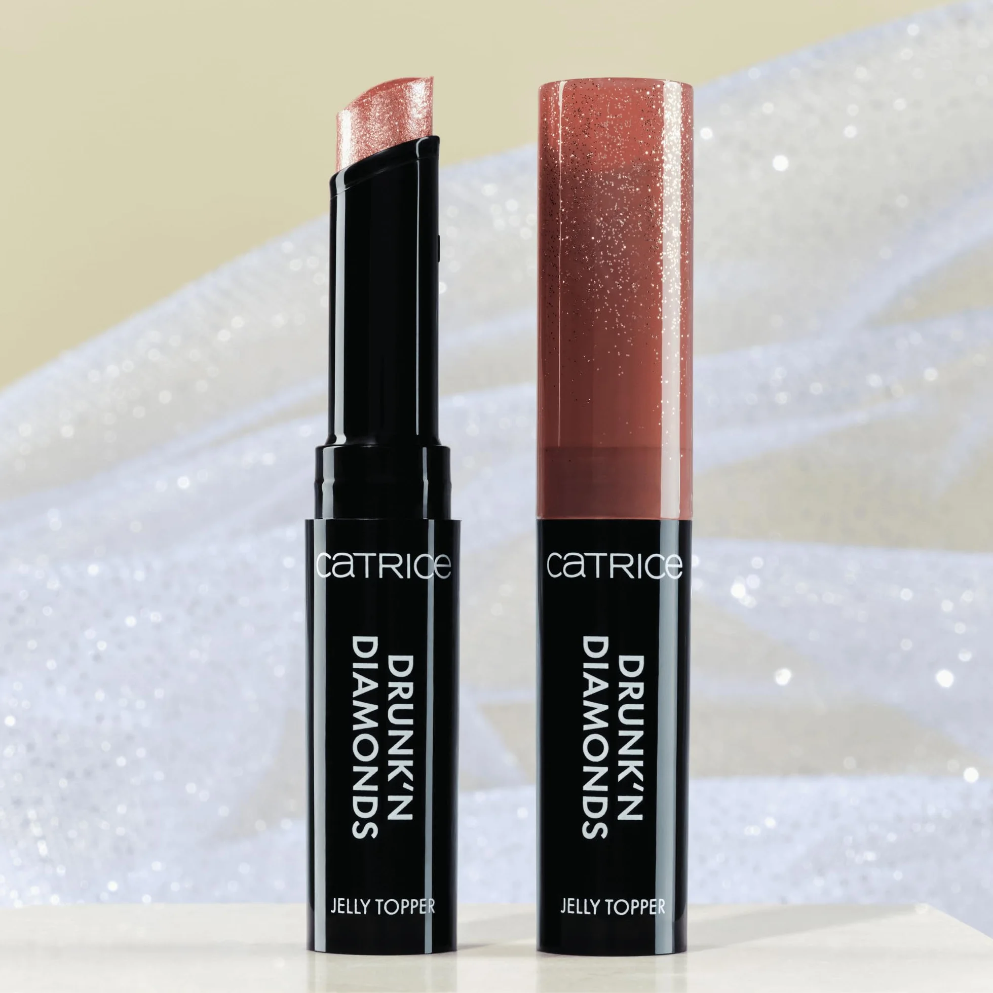 Catrice Topper do cieni do powiek Drunk'n Diamonds Jelly Topper, długotrwały, szybkoschnący, mieniący się, holograficzny (2.5g)
