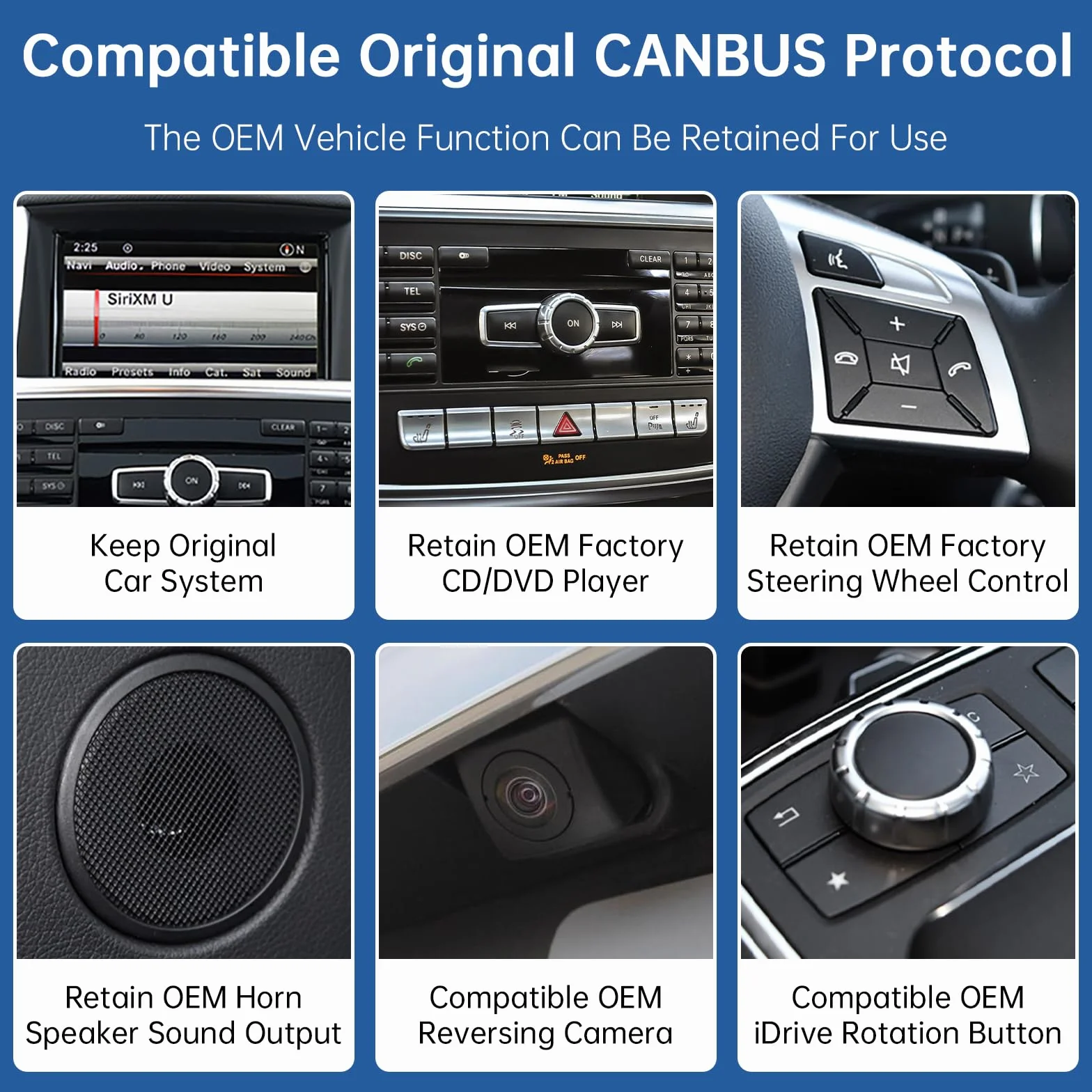 Road Top Ekran CarPlay, 12,3-calowe radio samochodowe stereo dla Mercedes Benz ML GL W166 X166 2012-2015 rok, radio samochodowe z wąską ramką dla CarPlay/Android Auto