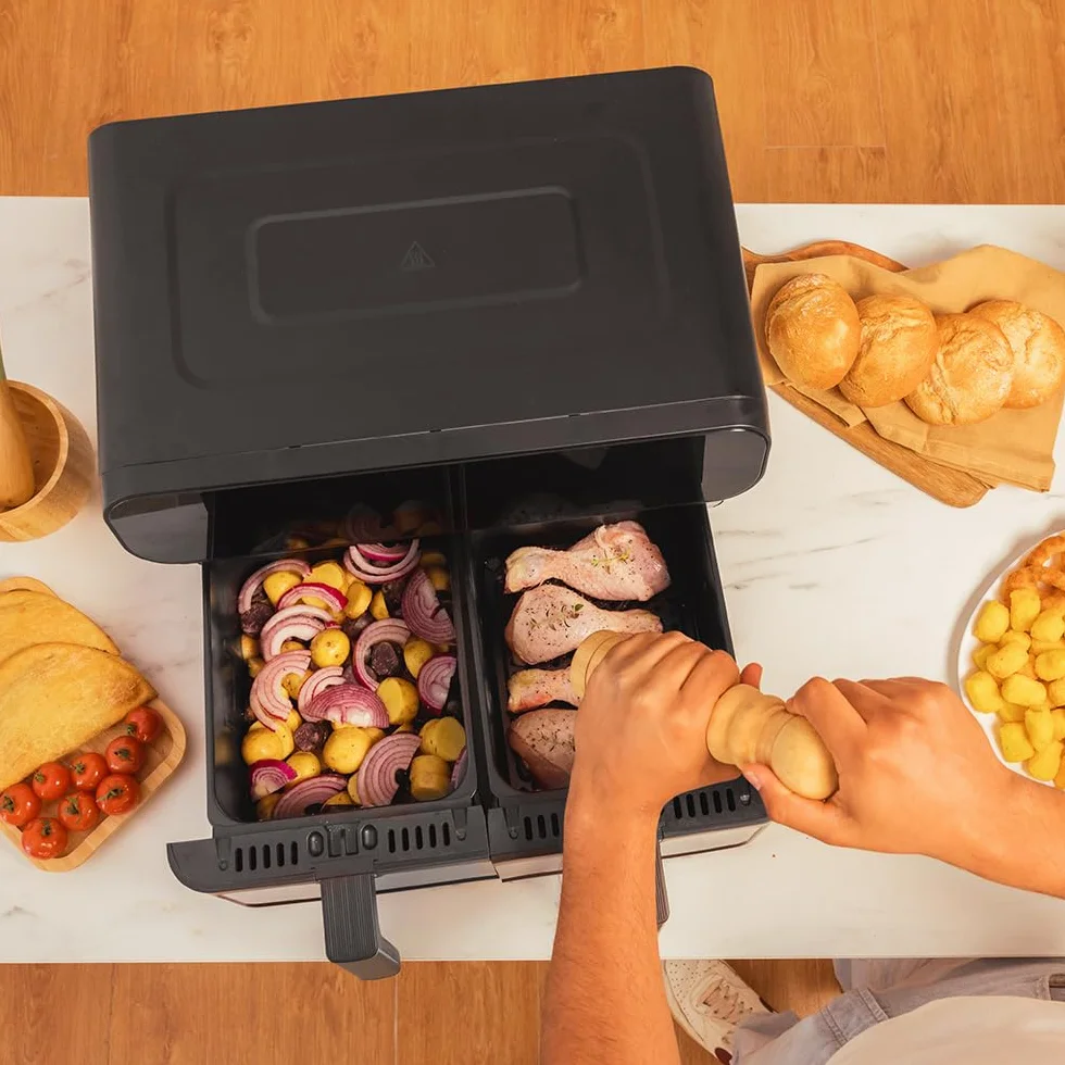 Cecotec Air Fryer Cecofry Advance 9000 Inox 2800 W 9L cyfrowa frytkownica powietrzna
