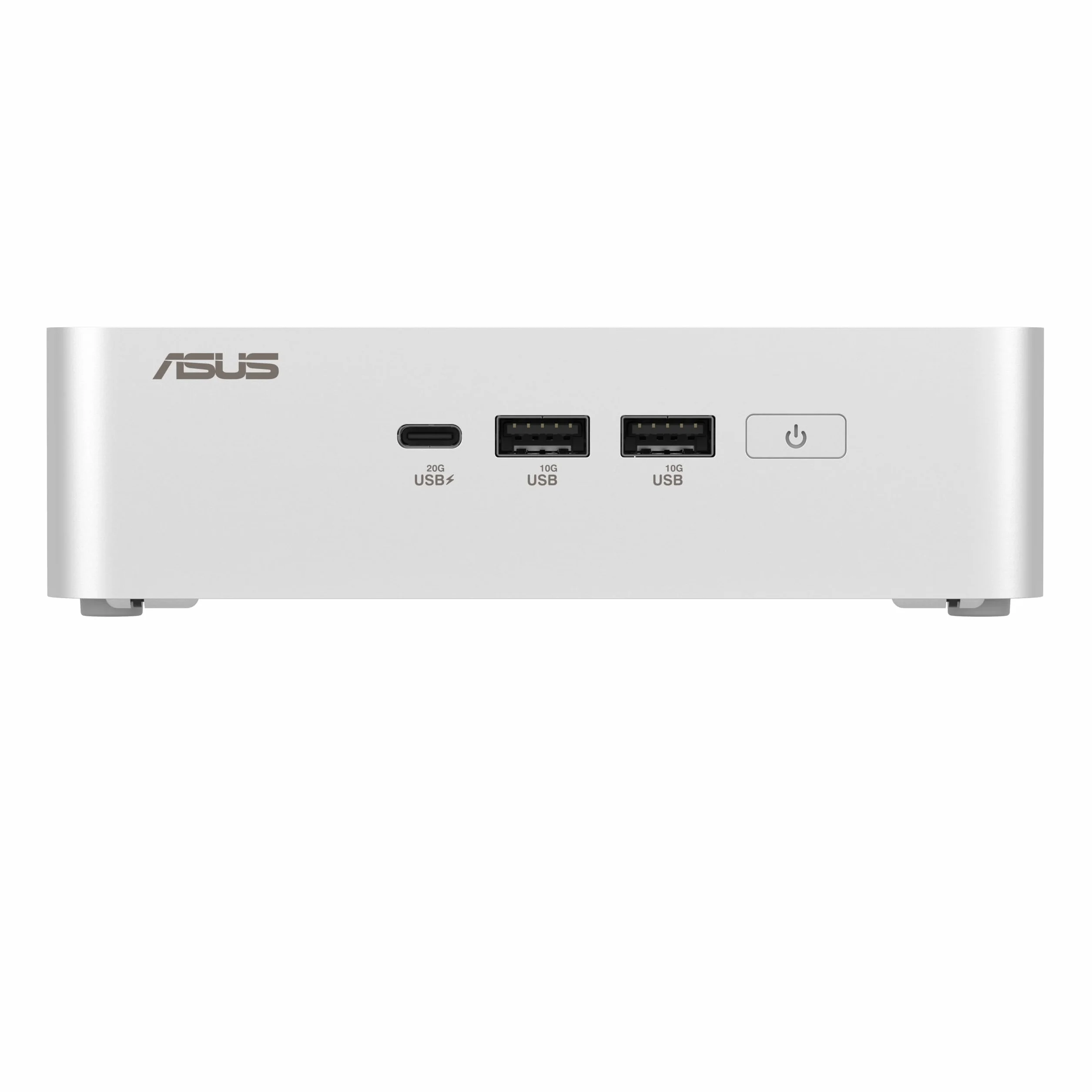 ASUS NUC 15 Pro Plus Kit RNUC15CRSU900002 (procesor Intel Core i9 Ultra, karta graficzna Arc, WiFi 7, Bluetooth 5.4, bez systemu operacyjnego, z zasilaczem UE, biały)
