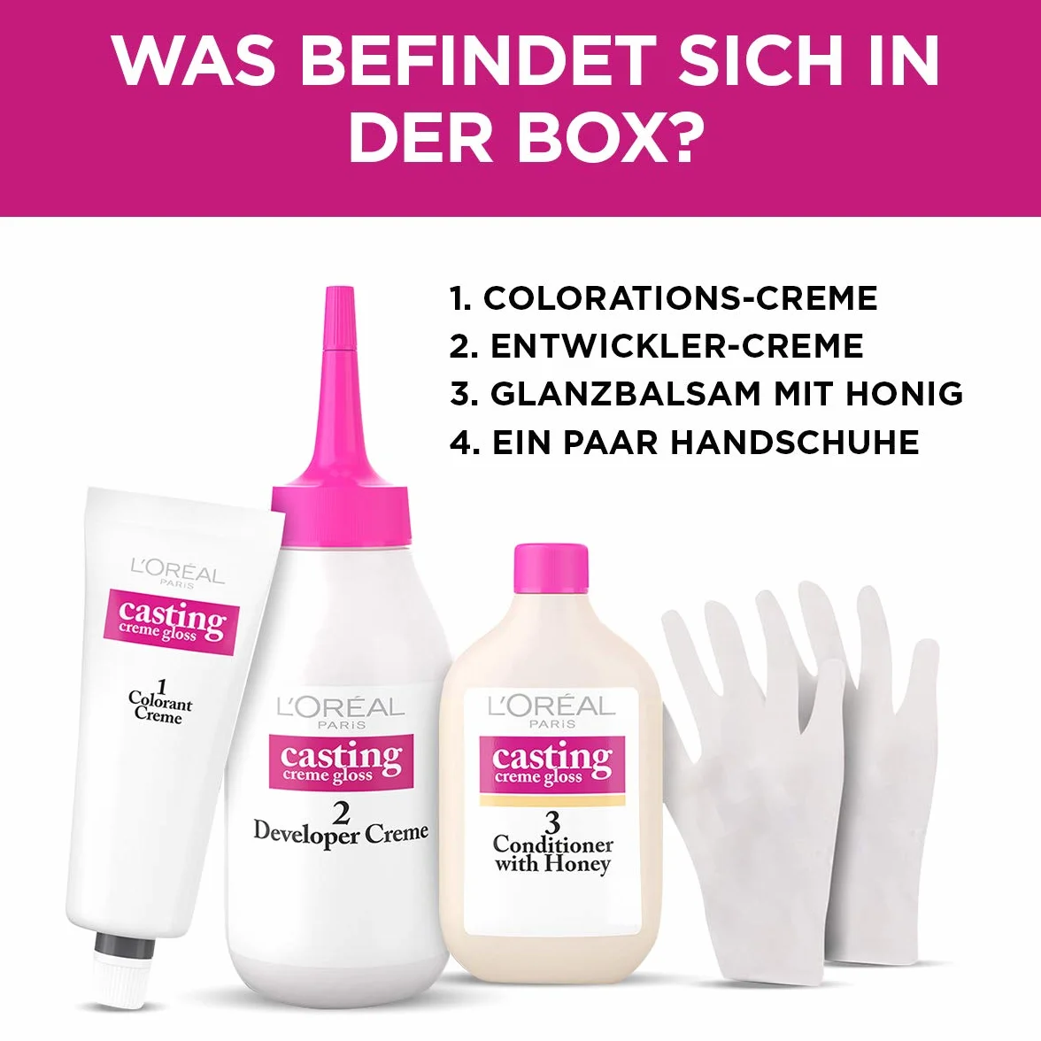 L’Oréal Paris Casting Crème Gloss Farba do Włosów, Nr 834 – Miedziano-Złoty Blond, 180 ml