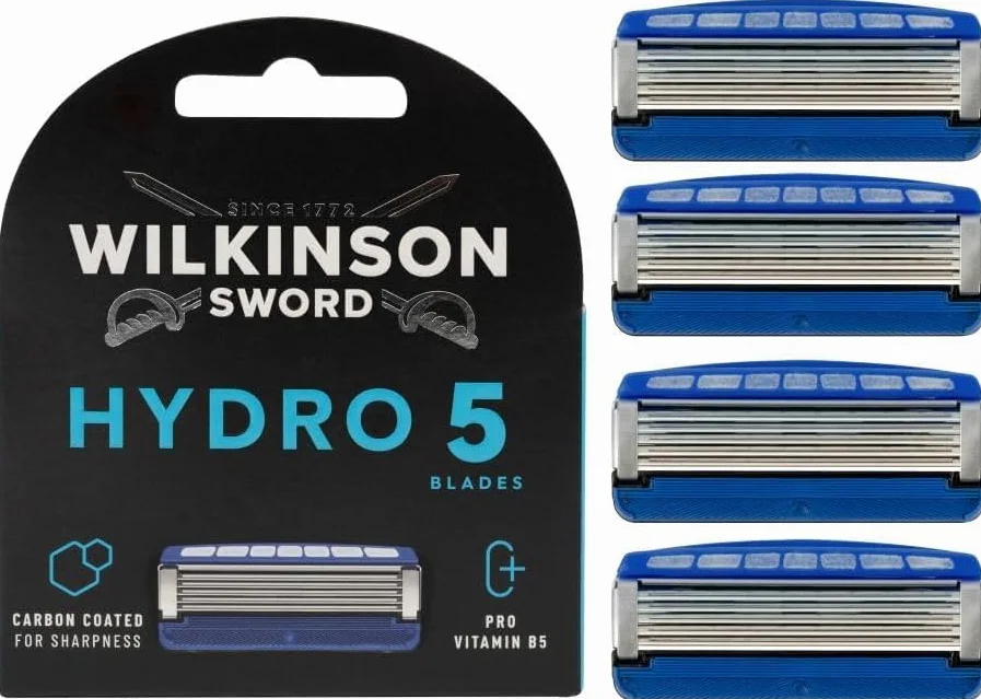 Wilkinson Sword 7004022E_1 Hydro 5 Skin Protection Ostrza do Golenia, 4 szt