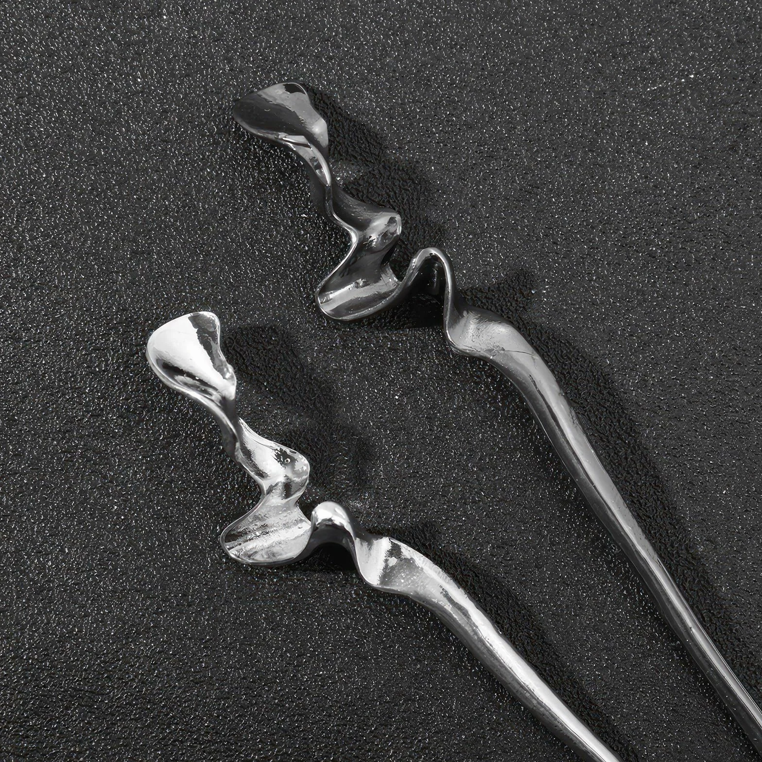 2 sztuki damskich pałeczek do włosów, retro Hair Sticks, pałeczki do włosów dla długich włosów, piękne i eleganckie, trzymają włosy mocno, odpowiednie do stylizacji włosów, do dekoracyjnych
