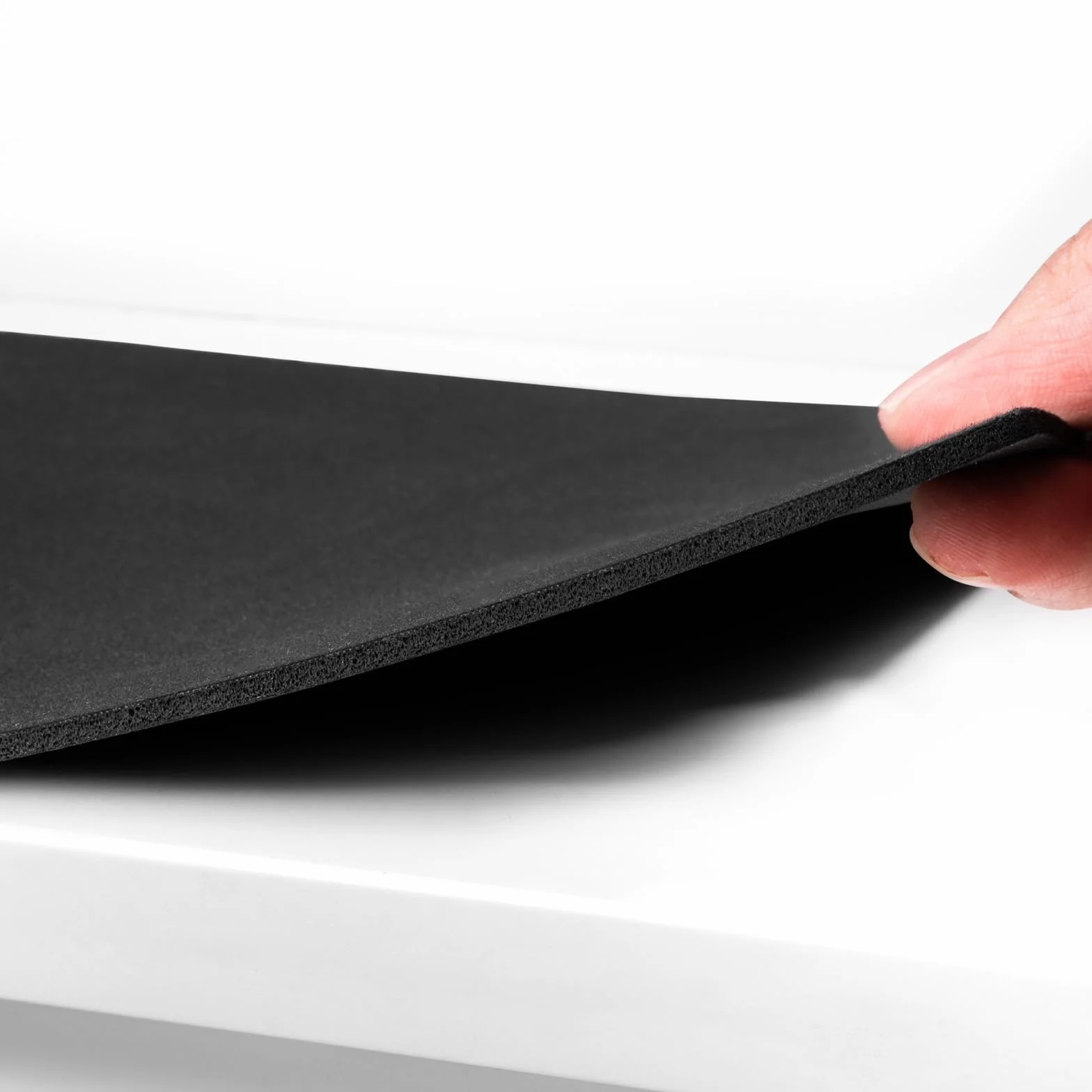 Antypoślizgowe Nakładki na Schody z Tkaniny Tech z Gumą Syntetyczną [Zestaw 15], Dywaniki na Schody Wewnętrzne 76×20 cm, z Taśmą Dwustronną, Czarne