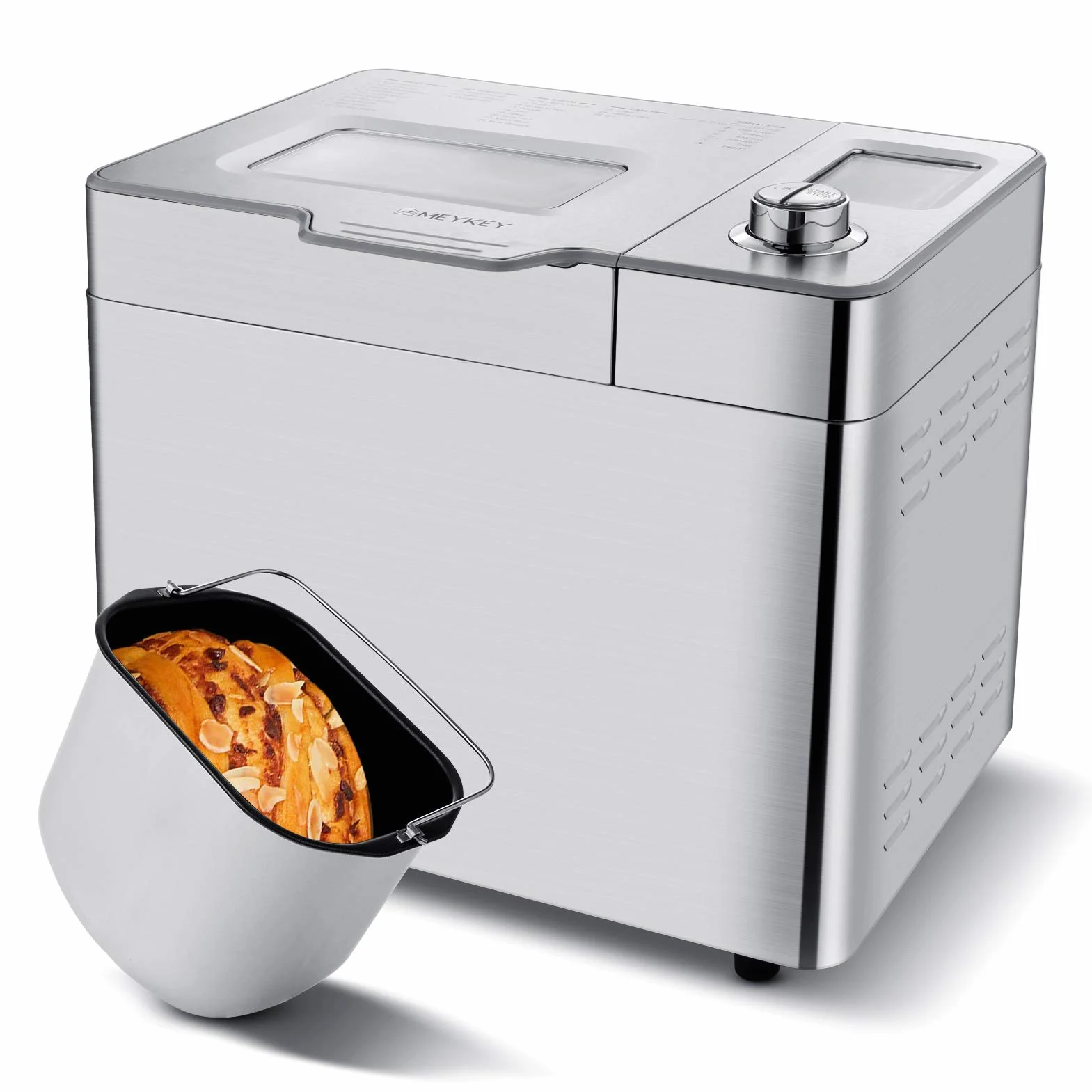 Nictemaw Backmeister automat do pieczenia chleba ze stali nierdzewnej 550 W 25 programów