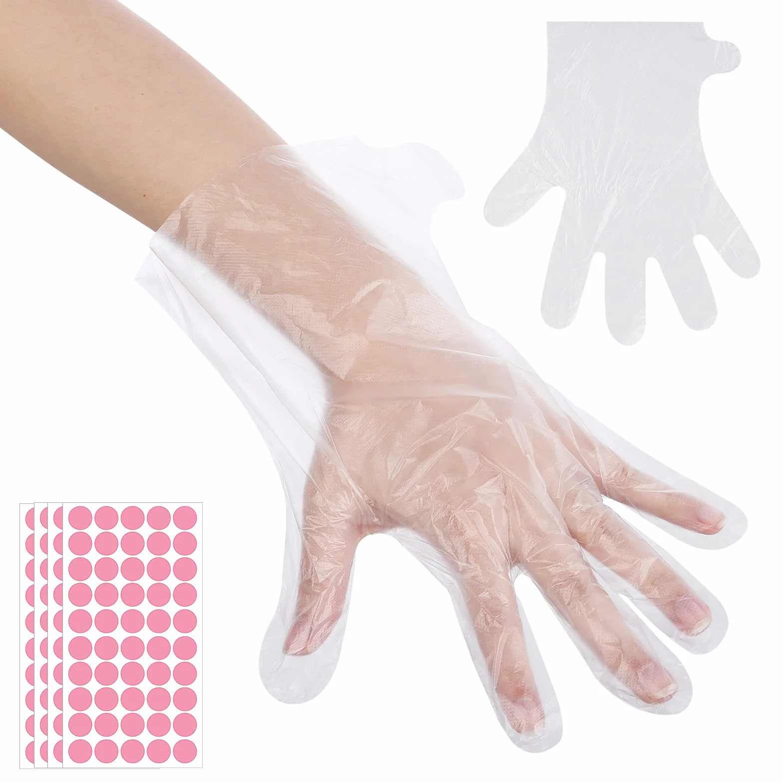 Wkładki do kąpieli z wosku parafinowego do rąk, plastikowe rękawice do kąpieli parafinowych, rękawice termiczne Therabath, osłona dłoni, gorący wosk SPA, do maszyny do wosku parafinowego, terapii