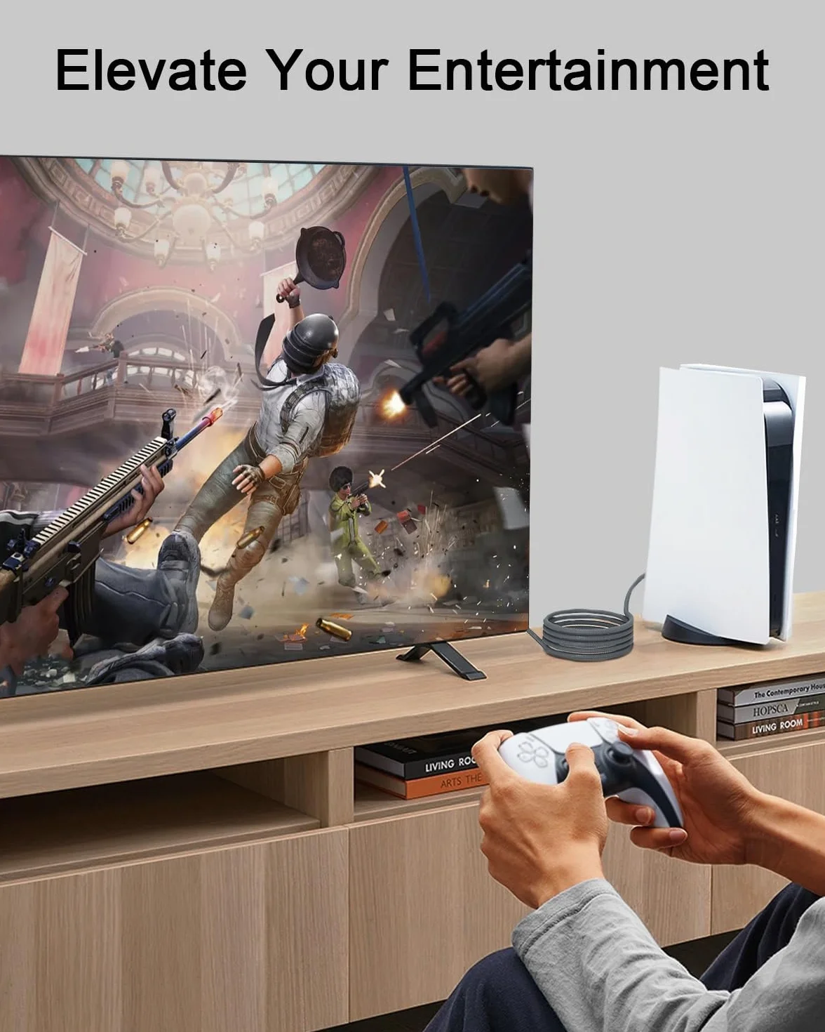 Kabel optyczny audio, nylonowy, pleciony kabel Toslink, światłowodowy, pozłacany 24-karatowym złotem, do soundbarów stereo, systemów kina domowego, Xbox/ PS3/ PS4/ PS5, DVD, wzmacniaczy, 1,5 m