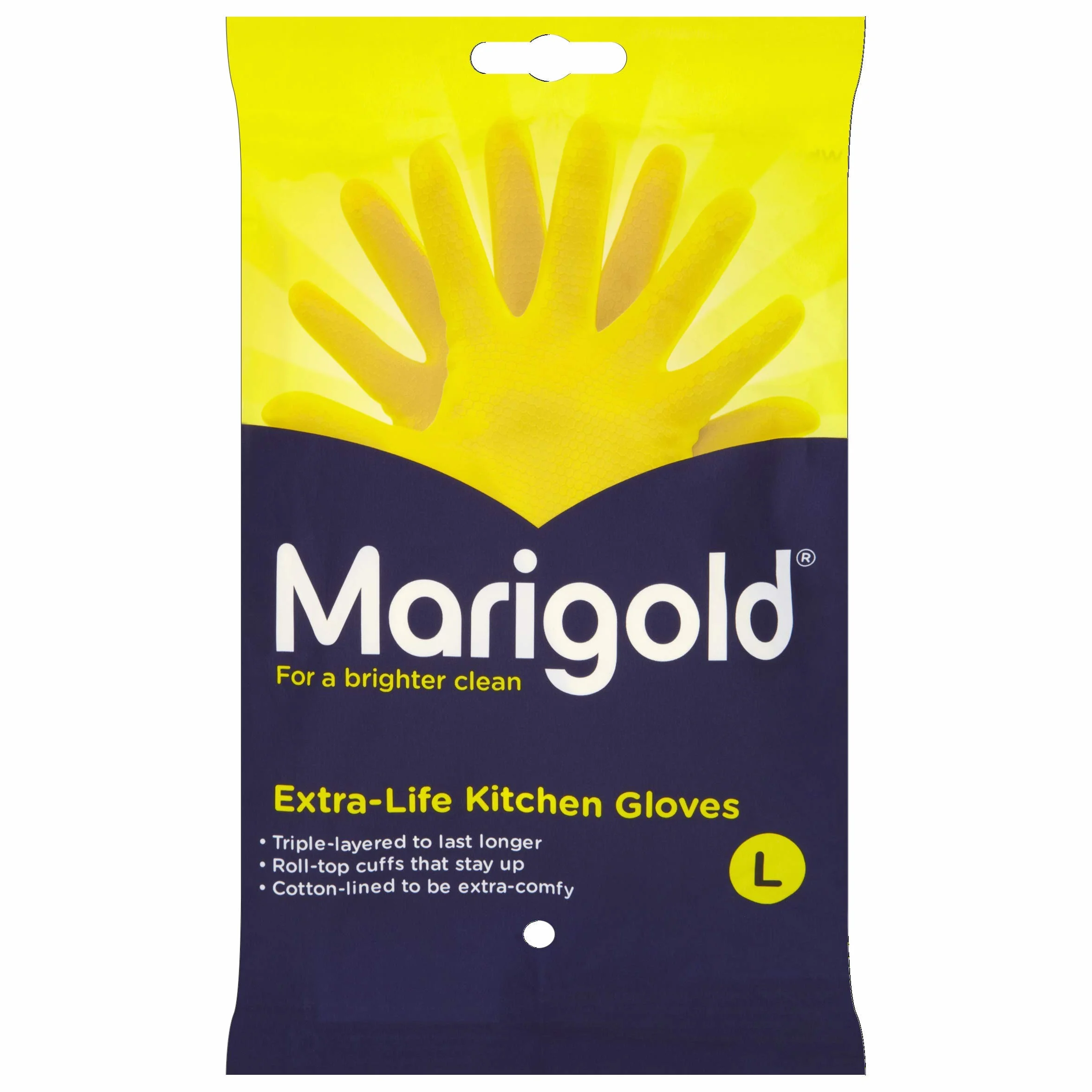 Rękawiczki kuchenne duże żółte L 1 para Marigold