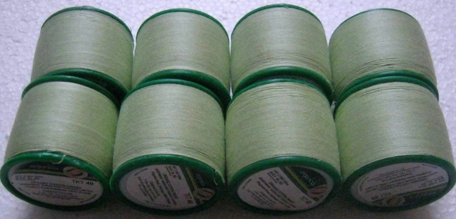 Organica Cotton organiczna antyseptyczna nić do brwi do usuwania włosów twarzy (zestaw 5 szt.)