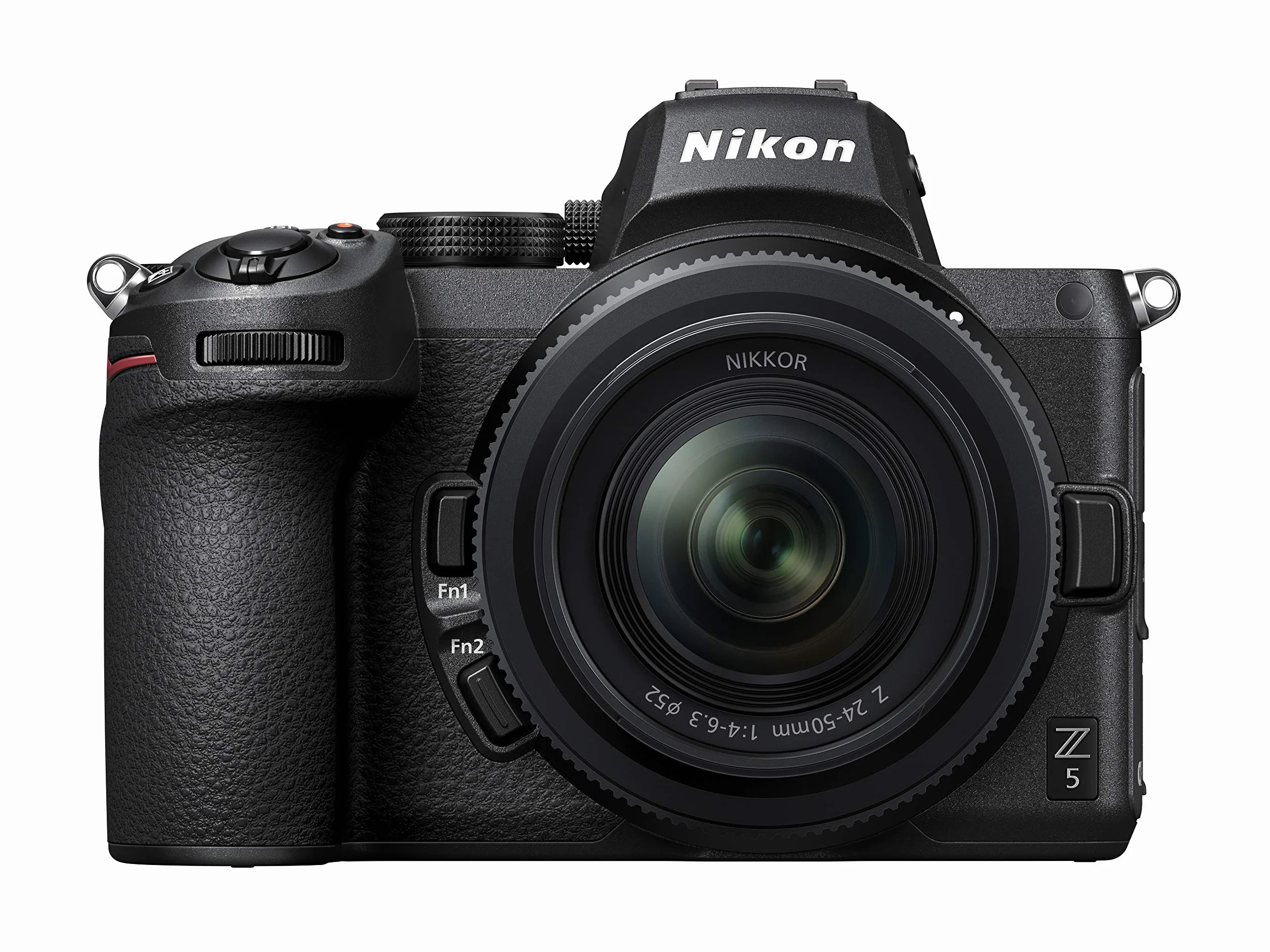 Nikon Zestaw Z5 + Z 24-50 mm zestaw kamera lustrzana (273-punktowa hybryda AF, 5-osiowa stabilizacja obrazu w ciele, filmy 4K, podwójne gniazda na karty)