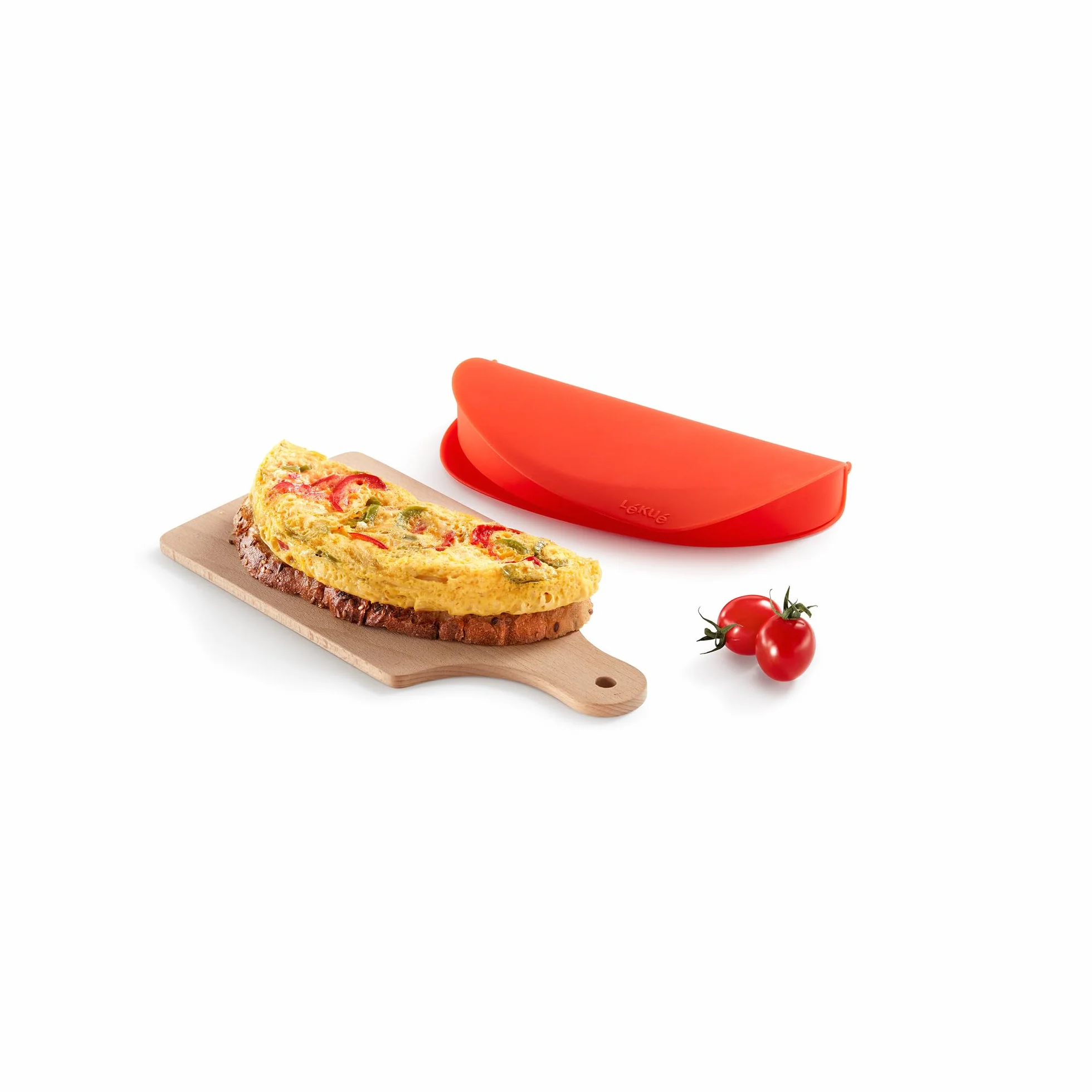 Lékué garnek do omletów 0,25 l czerwony
