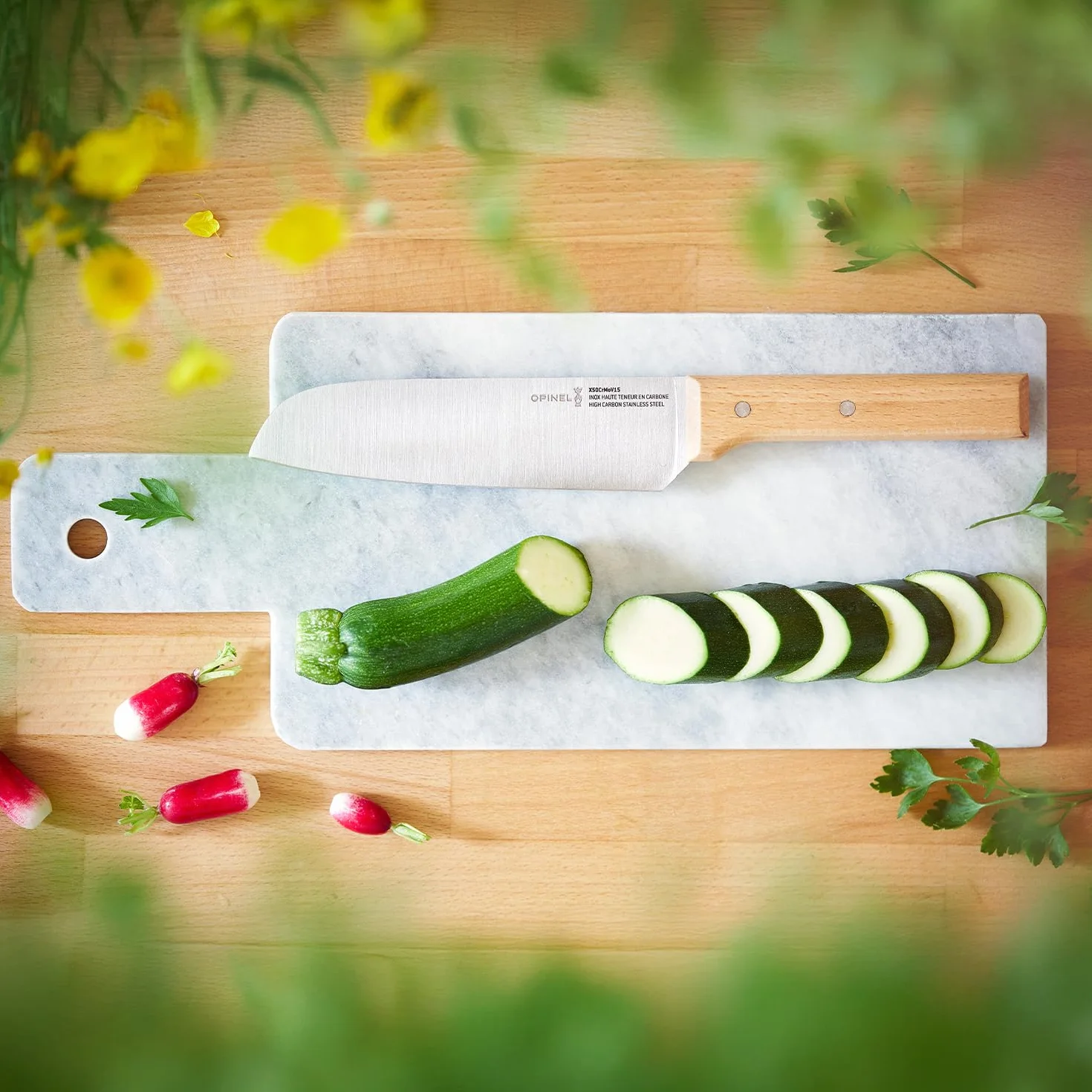 Nóż Santoku Parallèle n°119 OPINEL