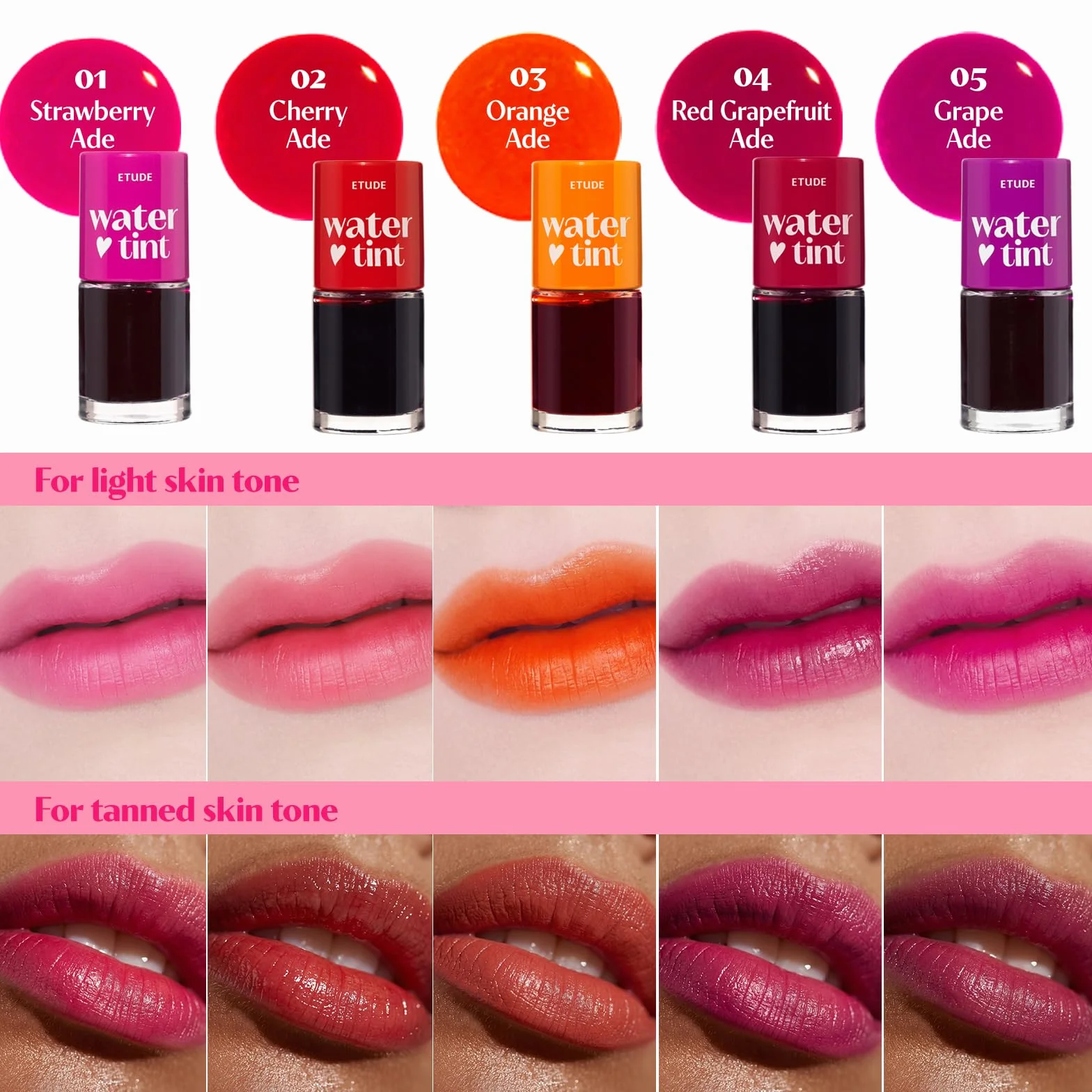ETUDE - Dear Darling Water Tint (Red Grape Fruit)