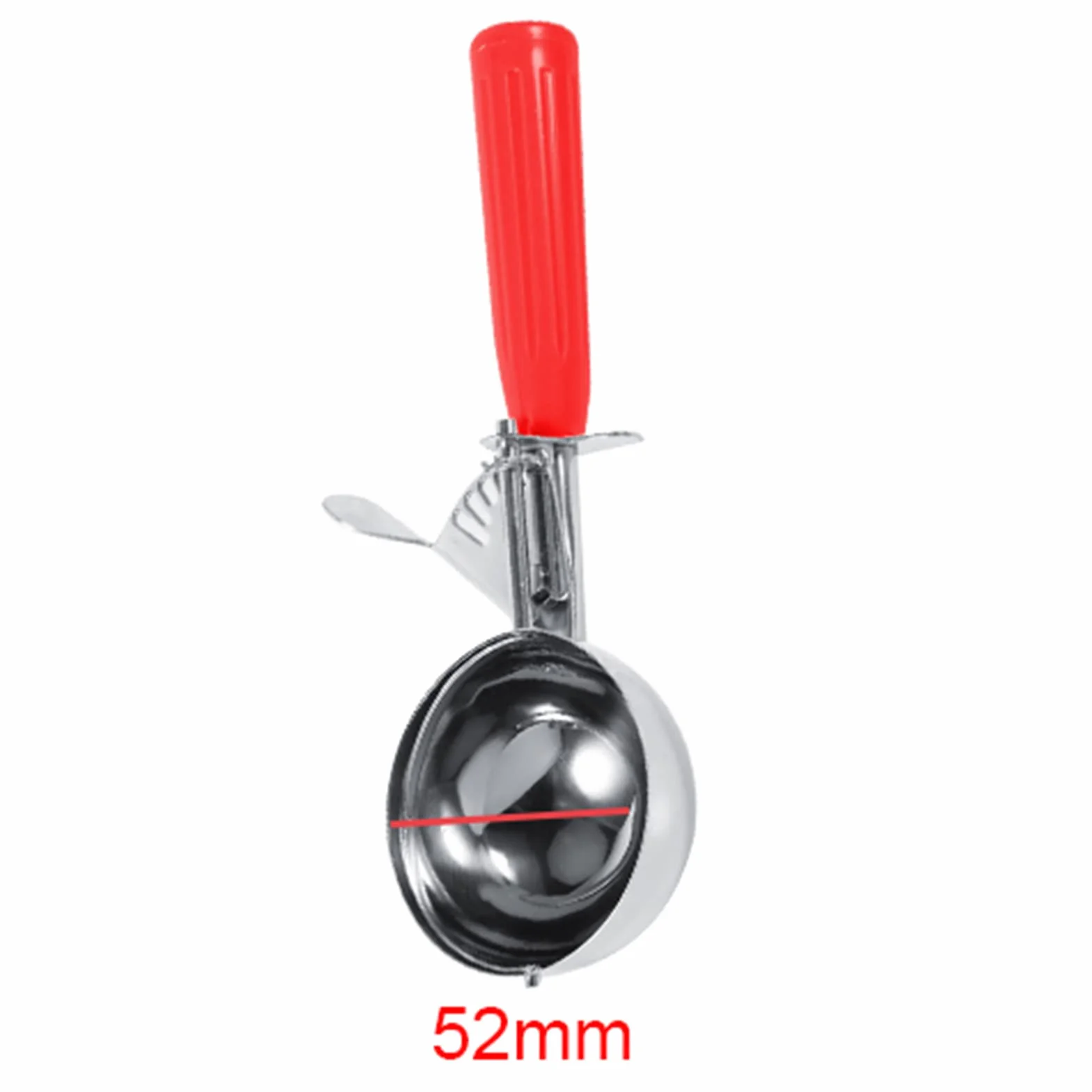 Łyżka do Owoców ze Stali Nierdzewnej 5.2 cm z Plastikowym Uchwytem