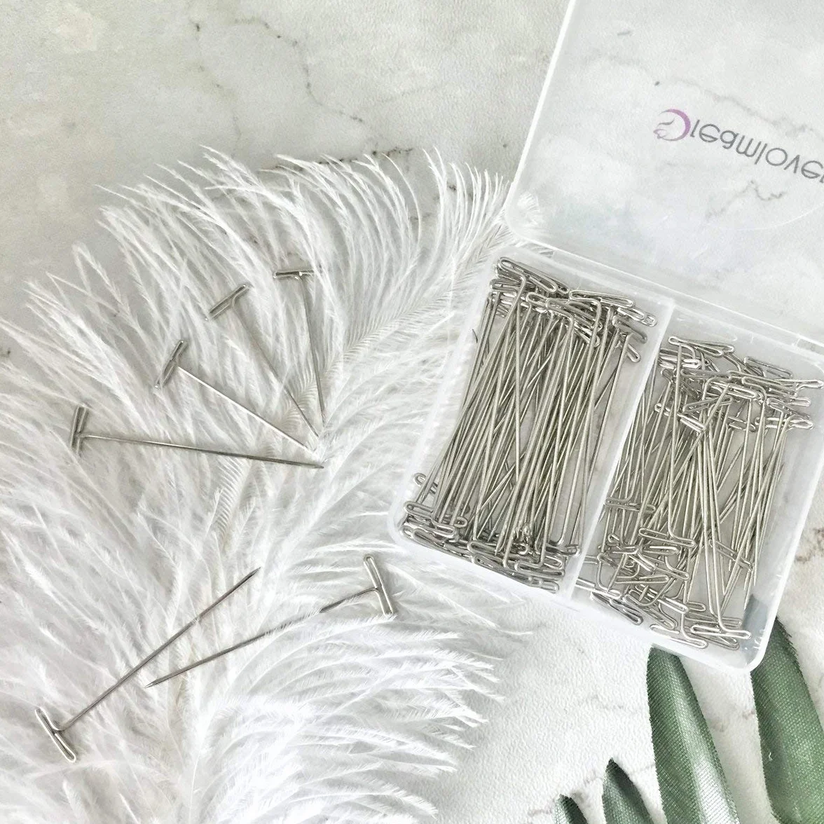 Dreamlover peruka szpilki T do włosów 100 sztuk 3,5 cm 5 cali