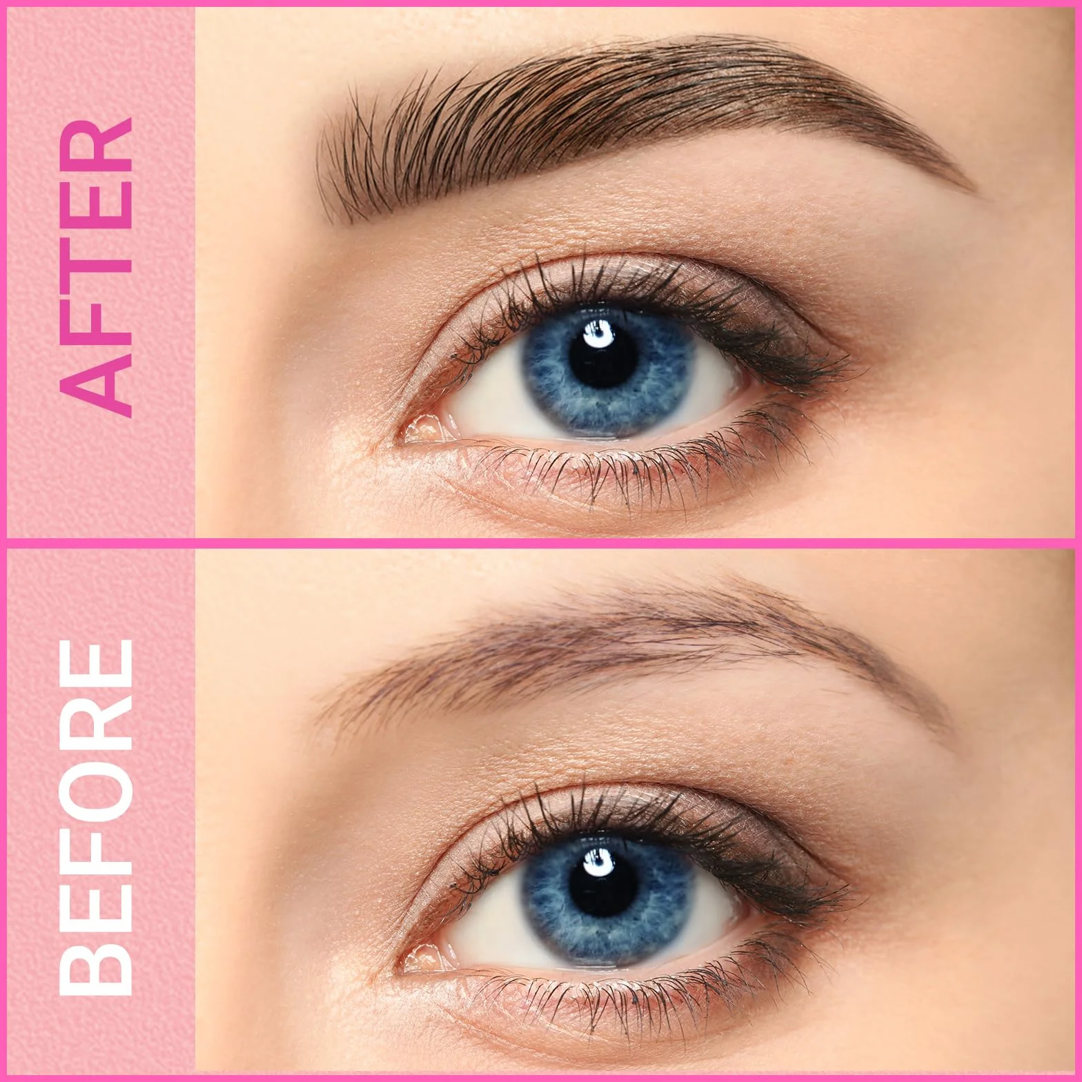 iMethod Microblading kredka do brwi - Eyebrow Pencil 2-w-1 dwustronna kredka do brwi z 4-zębnym aplikatorem z mikro-widelcową końcówką i precyzyjną końcówką pędzla tworzy naturalne brwi, brązowa