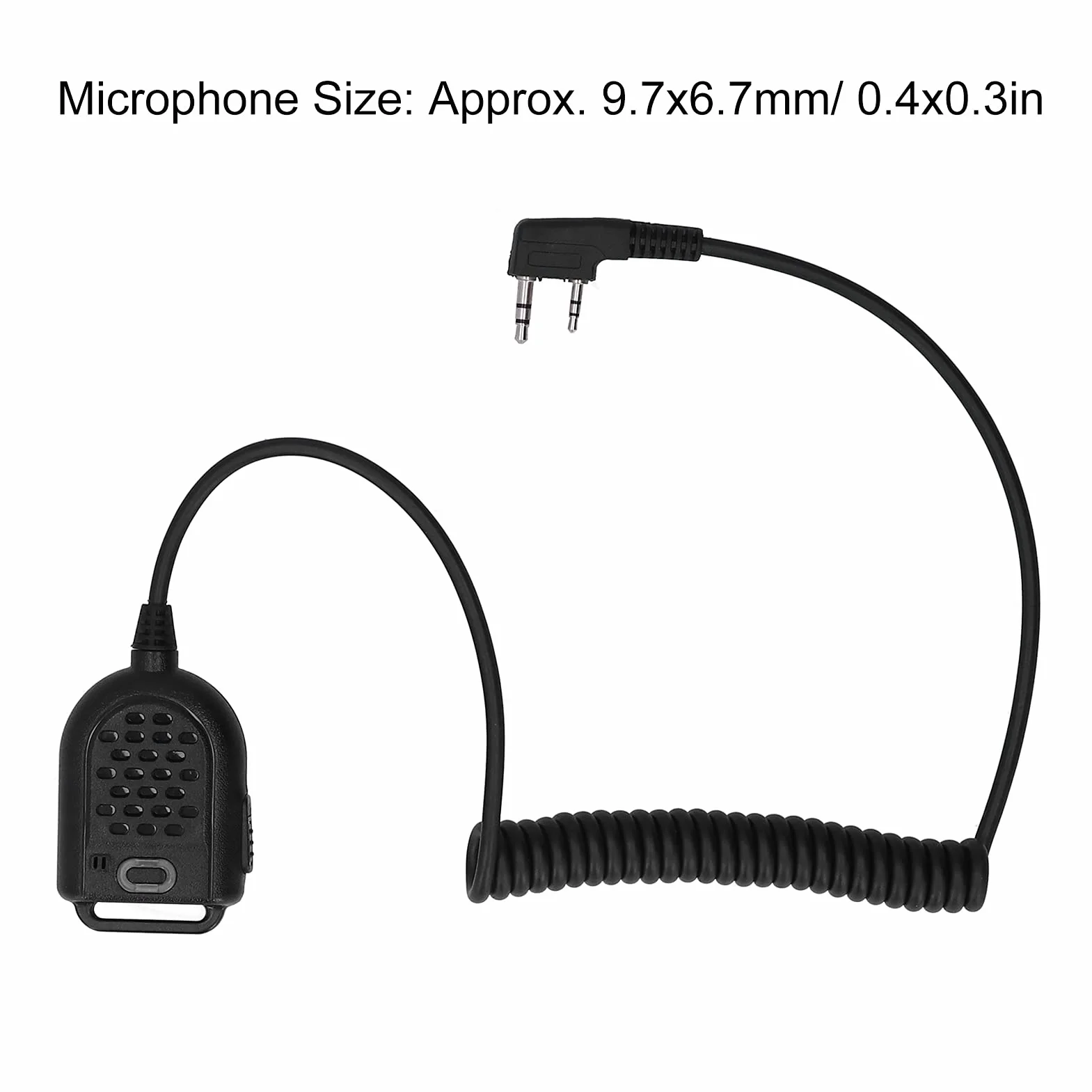 Specjalny Mikrofon Ręczny Walky-Talky do Radiotelefonu TK ‑ 3107 / BF ‑ 888S UV ‑ 5R GT ‑ 3TP / HYT, Plug And Play