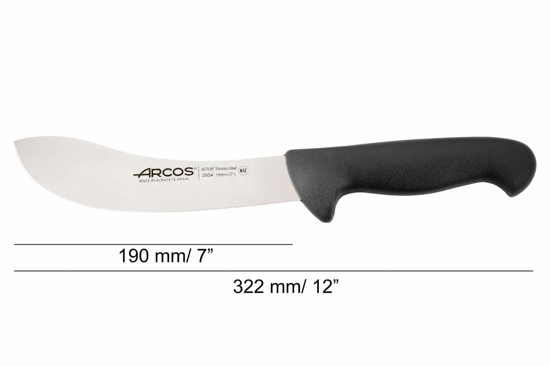 Arcos nóż nitrm 190 mm 18/8 stal nierdzewna