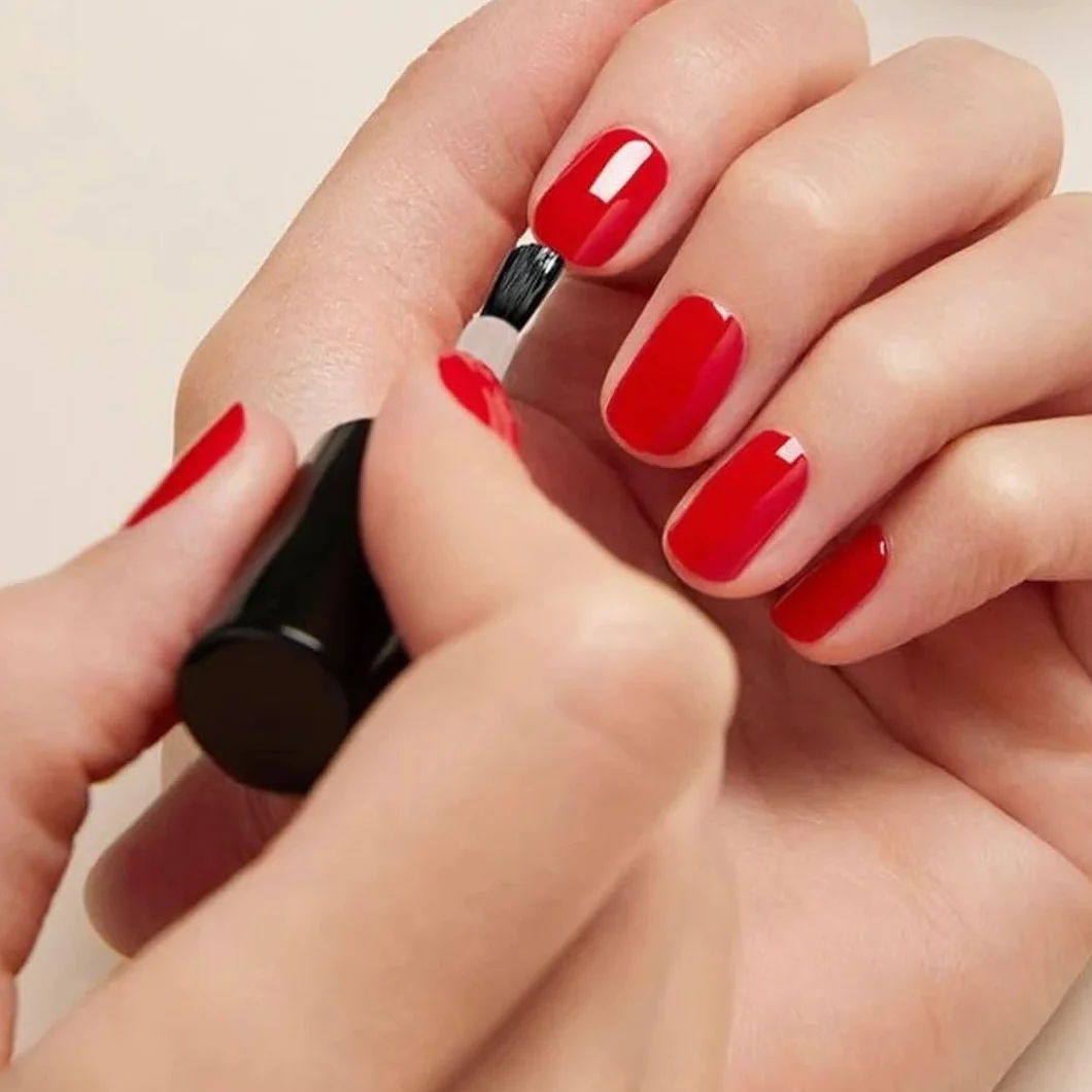 Manucurist, Top Coat Sunshine Green, top vegański, 9-Free, do 69% składników biologicznych, wyprodukowano we Francji, butelka 15 ml