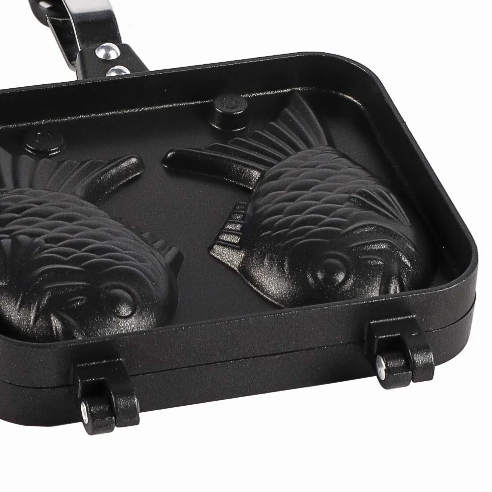 Taiyaki forma do pieczenia ryb, nieprzywierająca, podwójna patelnia