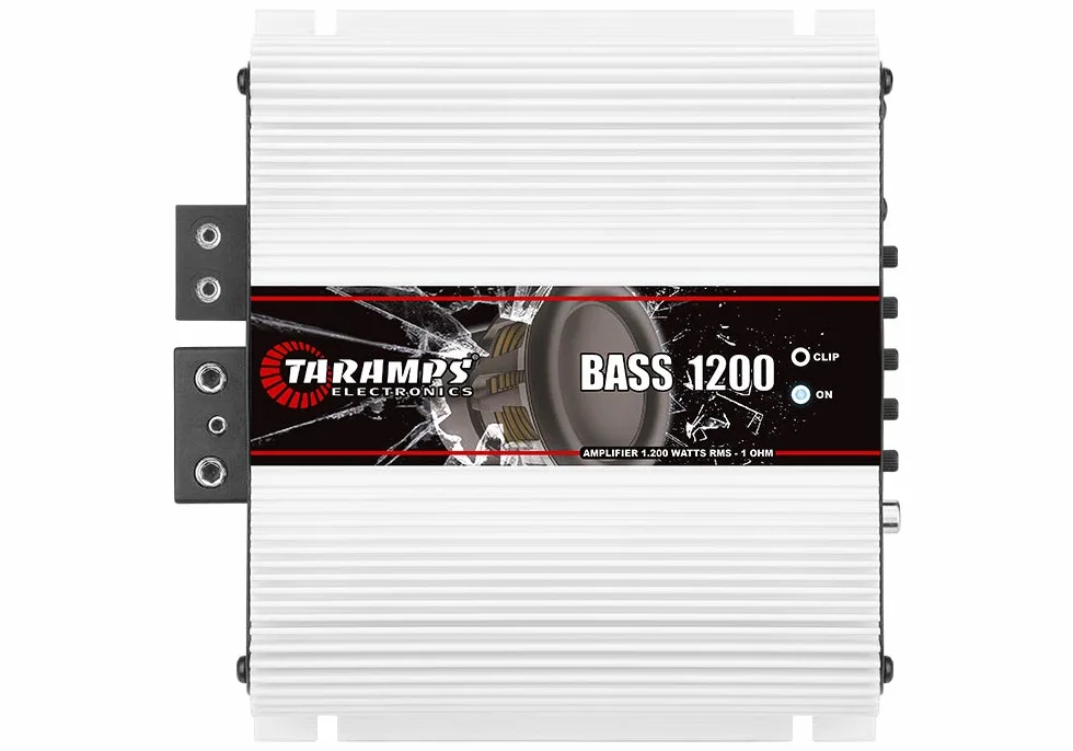 Taramp's BASS 1200 2 omy 1,2 K watów klasa D Pełen zasięg wzmacniacz mono
