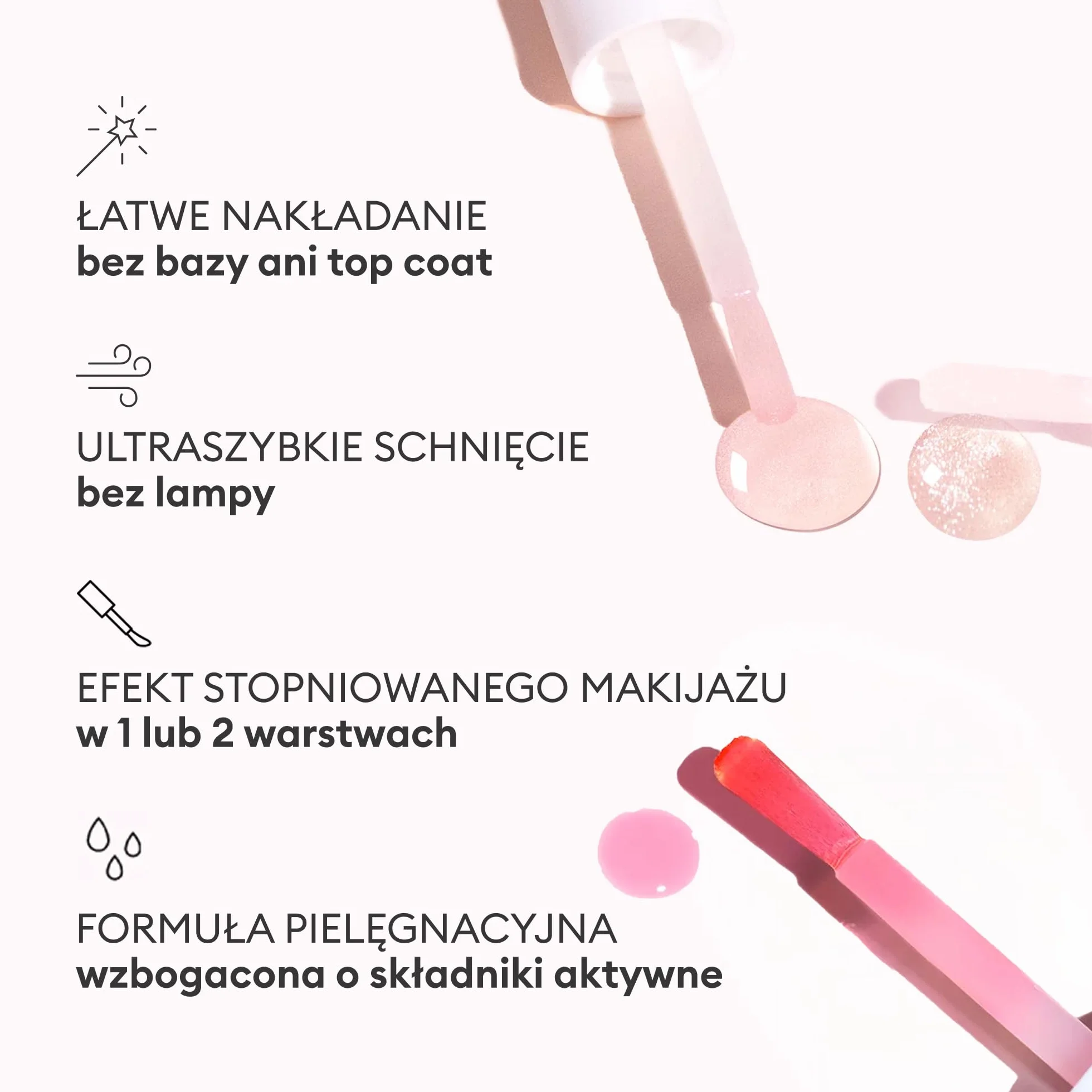 Zestaw świąteczny Manucurist Active Icons Trio – lakiery do paznokci Active Glow Blueberry, Shine, Plump – odżywka wzmacniająca – rozświetlający zabieg – lakiery i pielęgnacja – prezenty
