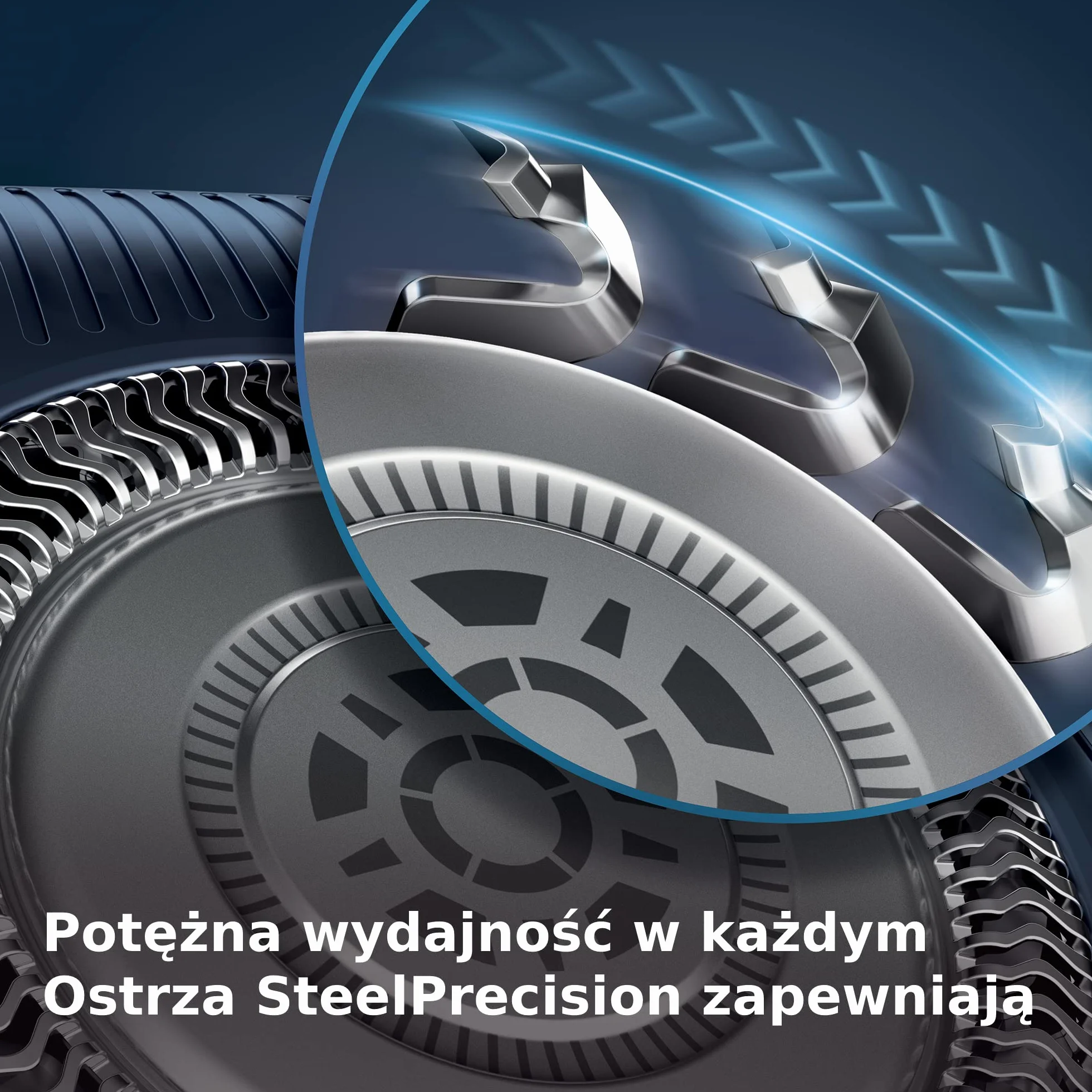Golarka elektryczna Philips Series 7000 do golenia na mokro i na sucho z technologią SkinIQ, zintegrowanym trymerem, podkładką ładującą, etui podróżnym, wkładem Quick Clean (Model S7886/55)