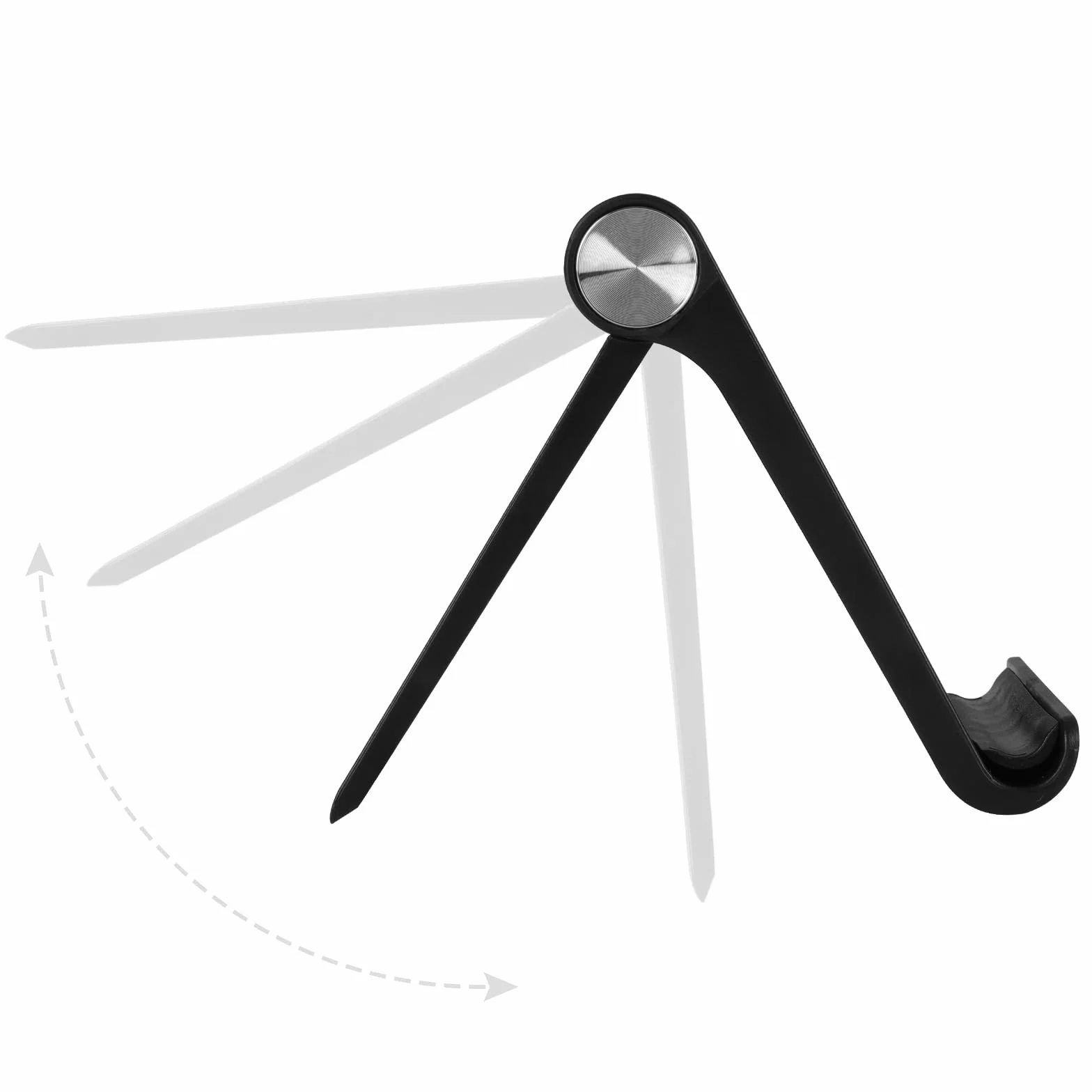 PREMIUM Uchwyt na telefon komórkowy, składany regulowany stojak na telefon komórkowy na stół, biurko, wygodny stojak na tablet, kompatybilny z iPhone, Samsung, Xiaomi, Huawei i innymi