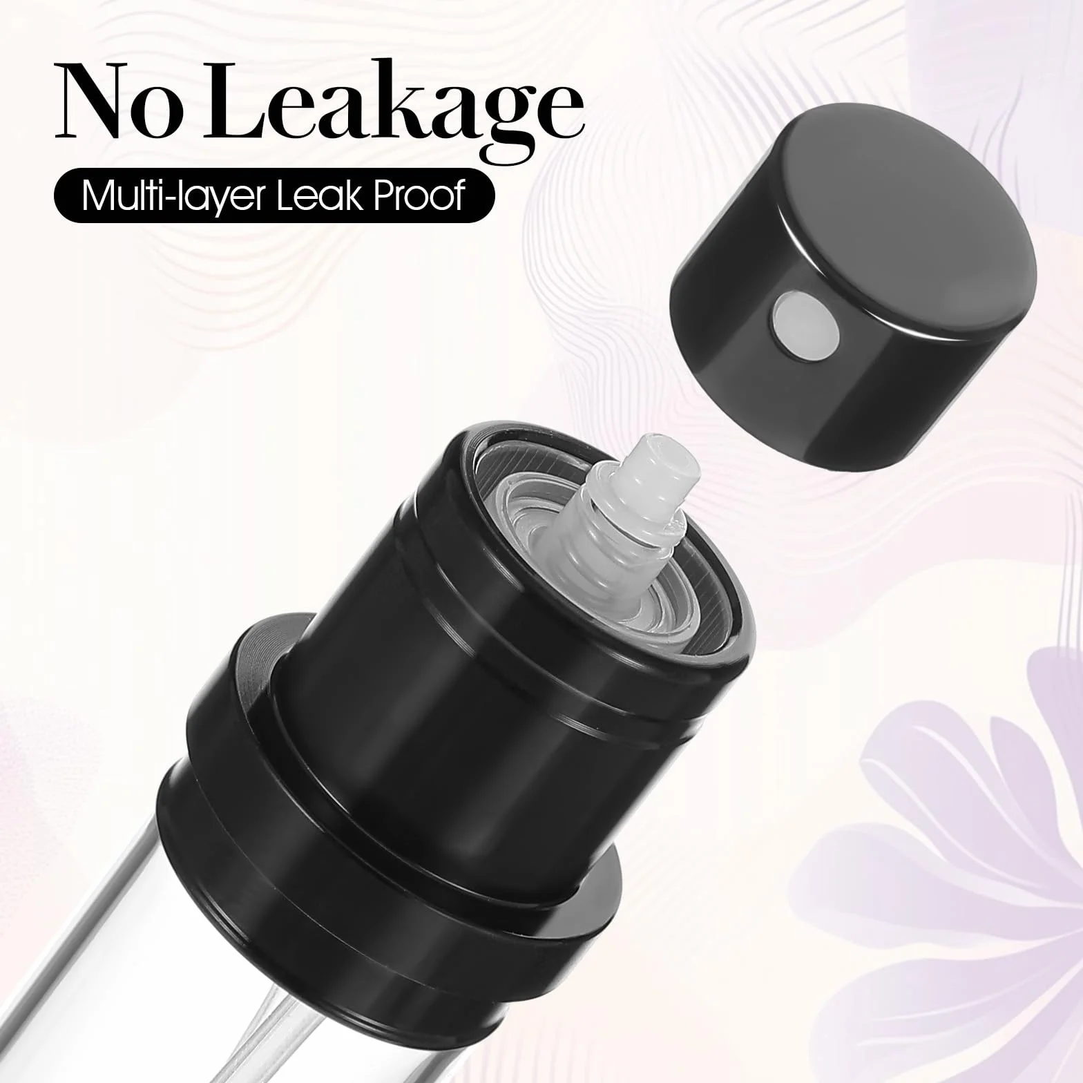 Mini rozpylacz perfum do wielokrotnego napełniania, przenośny podróżny perfumy do wielokrotnego napełniania, szczelny, pusty dozownik wody kolońskiej, 10 ml, butelka z rozpylaczem, do