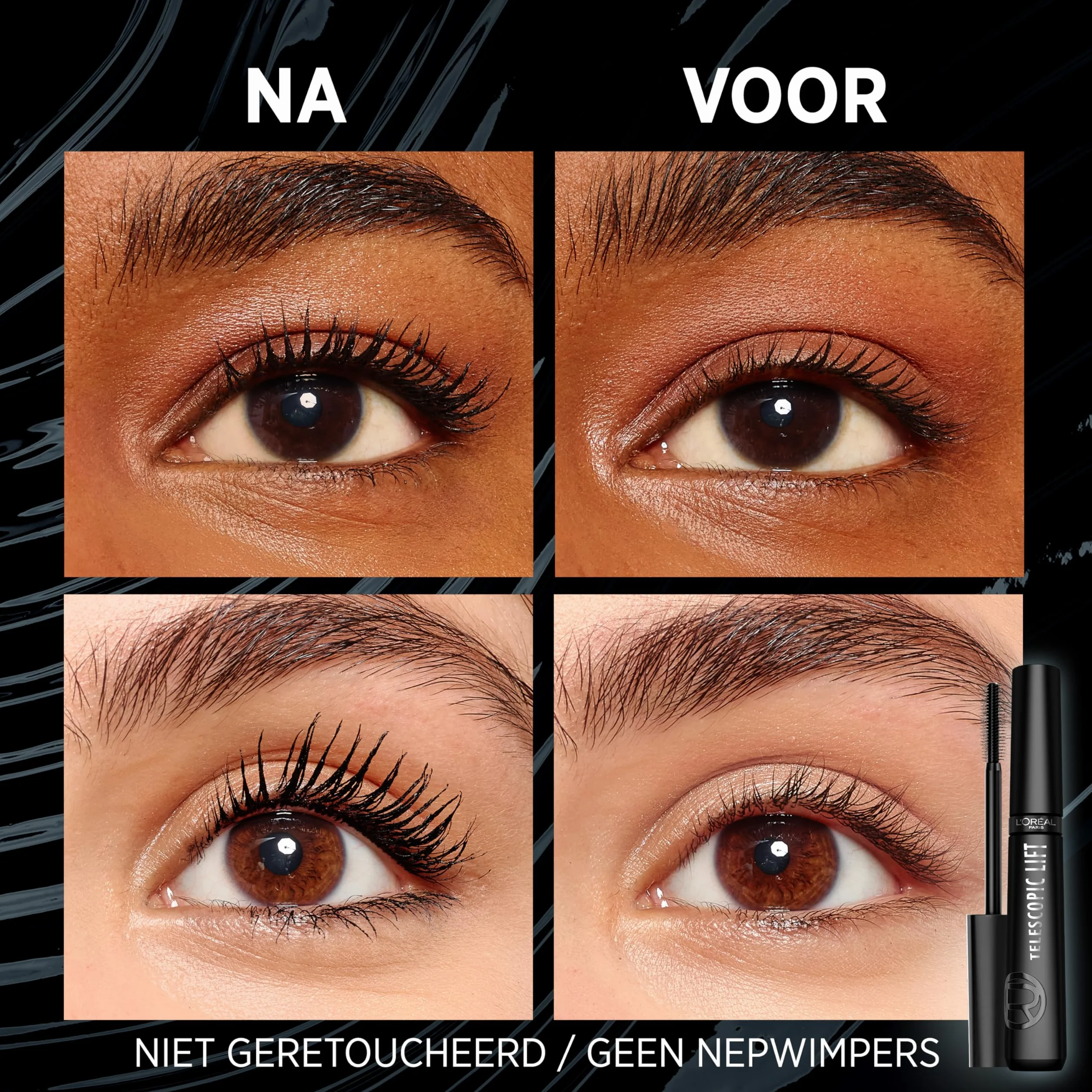L’Oréal Paris Eye Makeup Telescopic Lift Extra Tusz do Rzęs, Czarny
