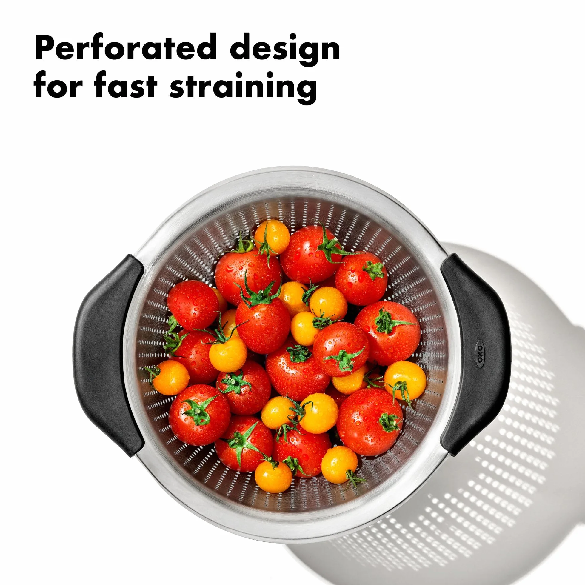 OXO Good Grips Durszlak ze stali nierdzewnej 2,8 l