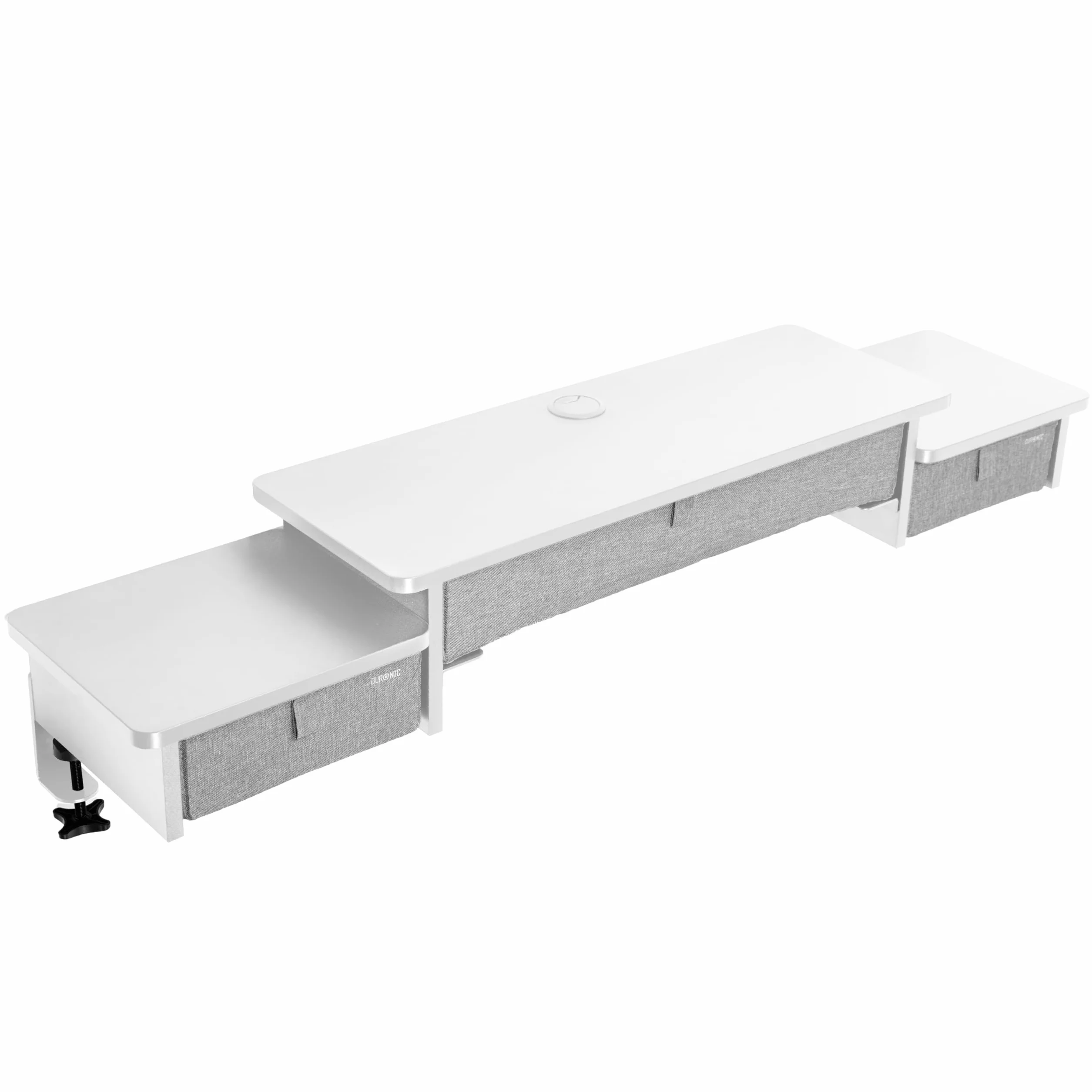 Duronic DD4 WE Nadstawka z szufladami na biurko biały 120x25 3 szuflady