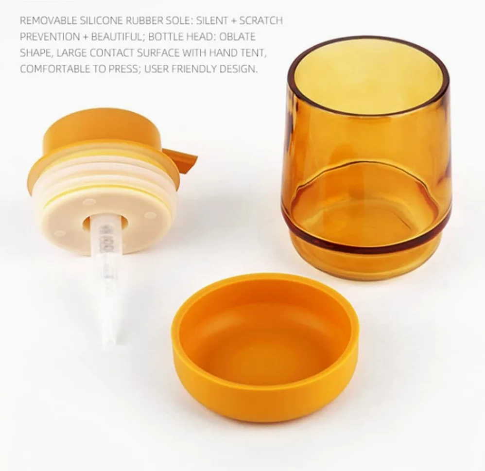 Duża pojemność Premium ABS Zeepdispenser met Abs Pomp Navulbare Hand & Afwas Zeepdispensers 10oz/300ml Zeeppomp voor Badkamer Aanrecht Dozowniki płynów i mydła