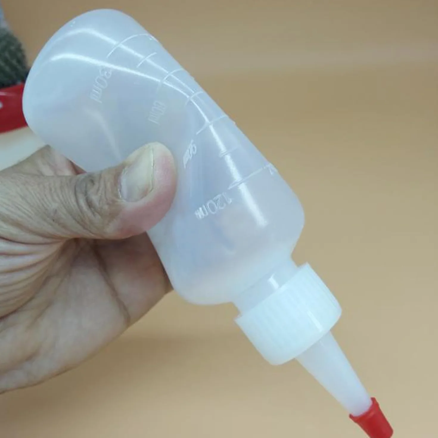 Zestaw 3 sztuk plastikowych butelek, aplikator, przezroczyste butelki szamponu z pokrywką, do salonu fryzjerskiego, akcesoria kąpielowe