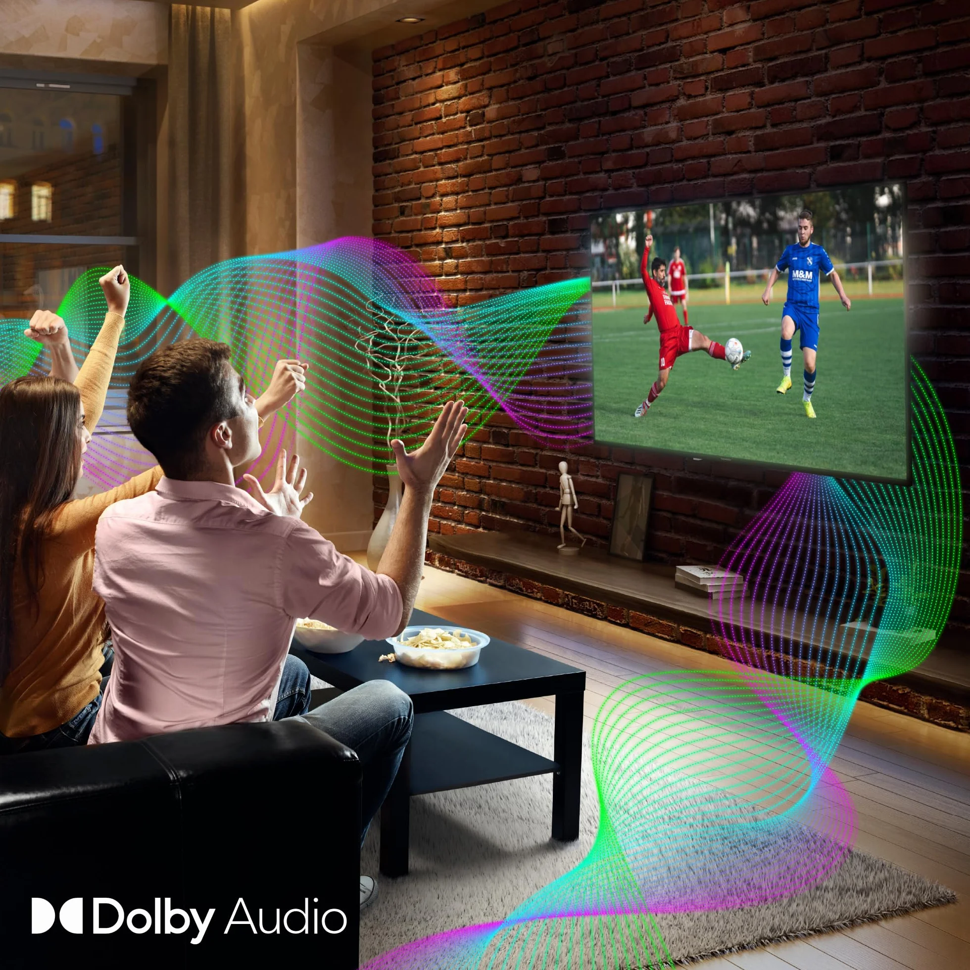 Thomson Telewizor 43 Cale (109 cm) FHD Easy TV, Telewizor LED (Non-Smart), Potrójny Tuner (DVB-T/T2/C/S/S2), Dolby Audio, Tryb Hotelowy, Odtwarzacz Multimedialny, Podświetlany Pilot, 3x HDMI