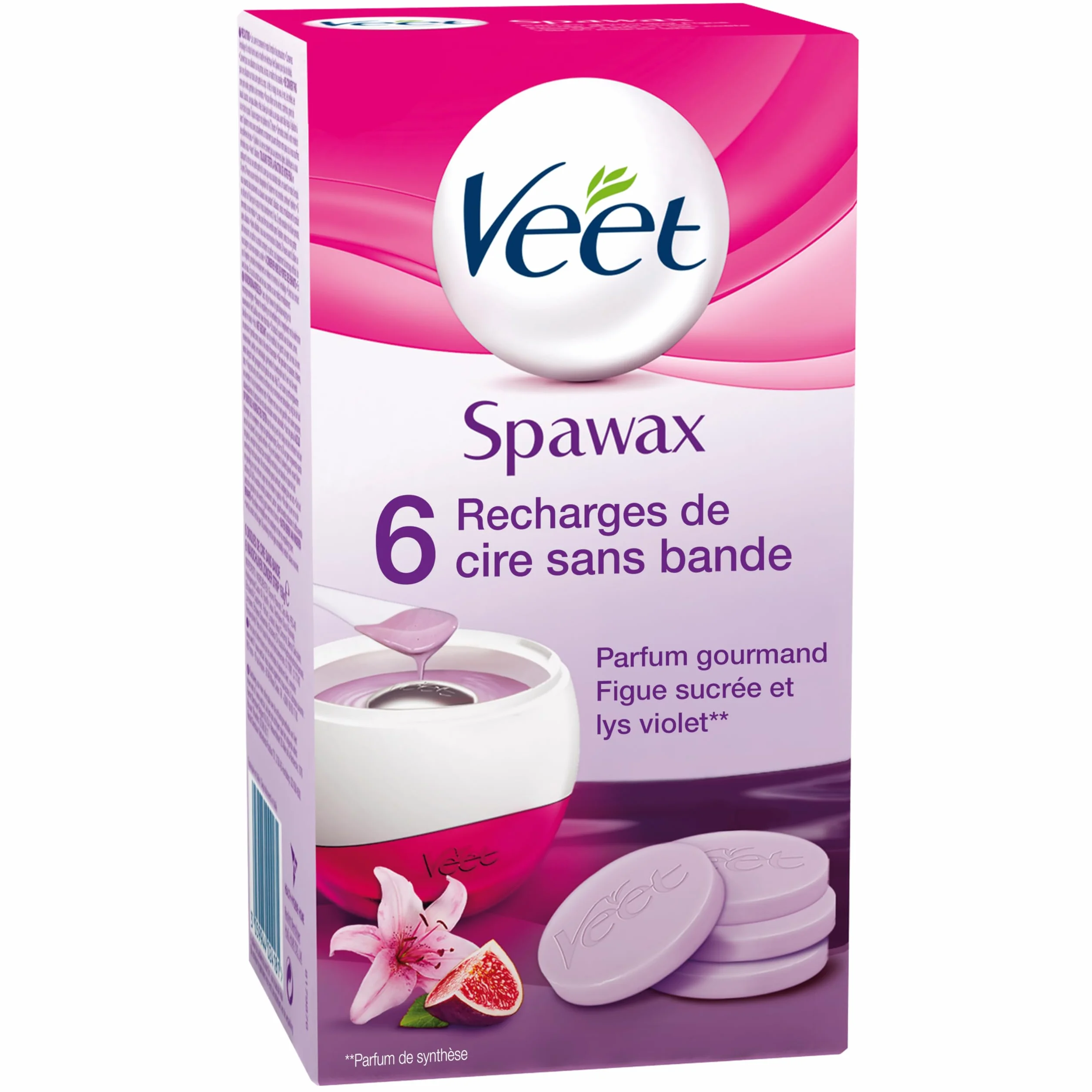 Veet Spawax figi i lilie ciepły wosk, 150 g