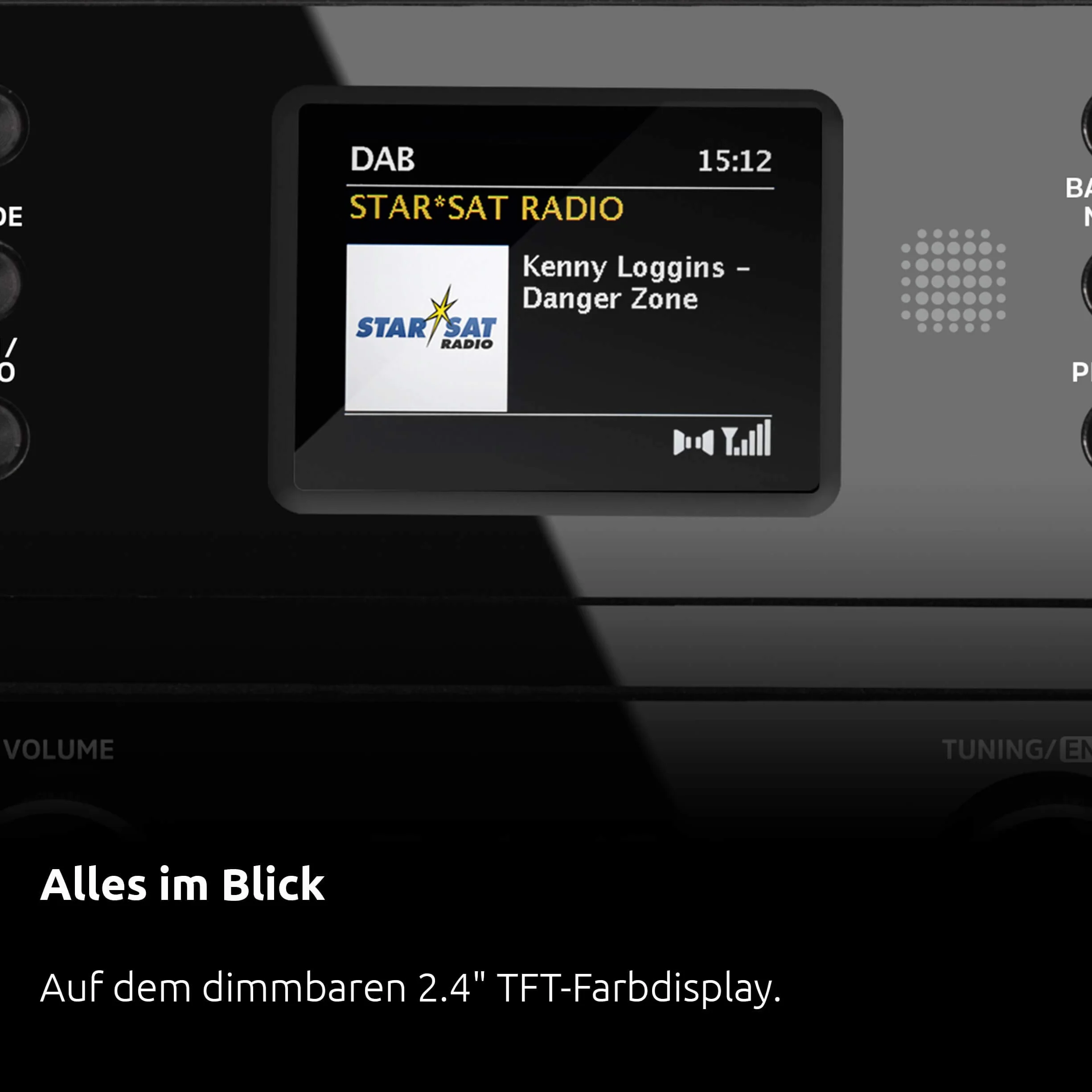 TechniSat DIGITRADIO 451 CD IR – radio internetowe z odtwarzaczem CD (DAB+, UKW, stereo, AUXIN, Bluetooth Audiostreaming, Spotify, USB, funkcja ładowania, odtwarzanie MP3, Wi-Fi, 2 x 15 W), białe