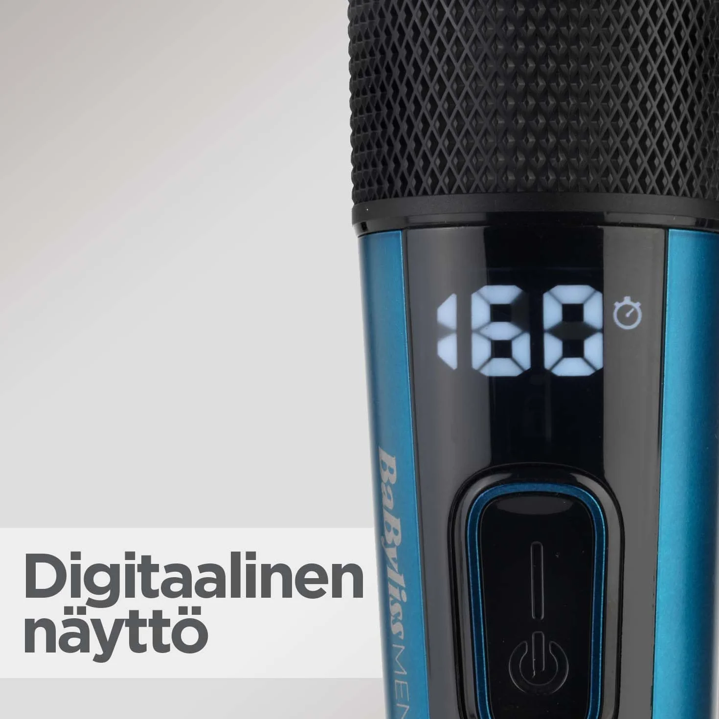 BaByliss Japanese Steel Hair Clipper - Bateria litowa, Czas pracy 160 minut, Pełne ładowanie 3 godziny, W zestawie twarde etui do przechowywania, Czarny, E990E