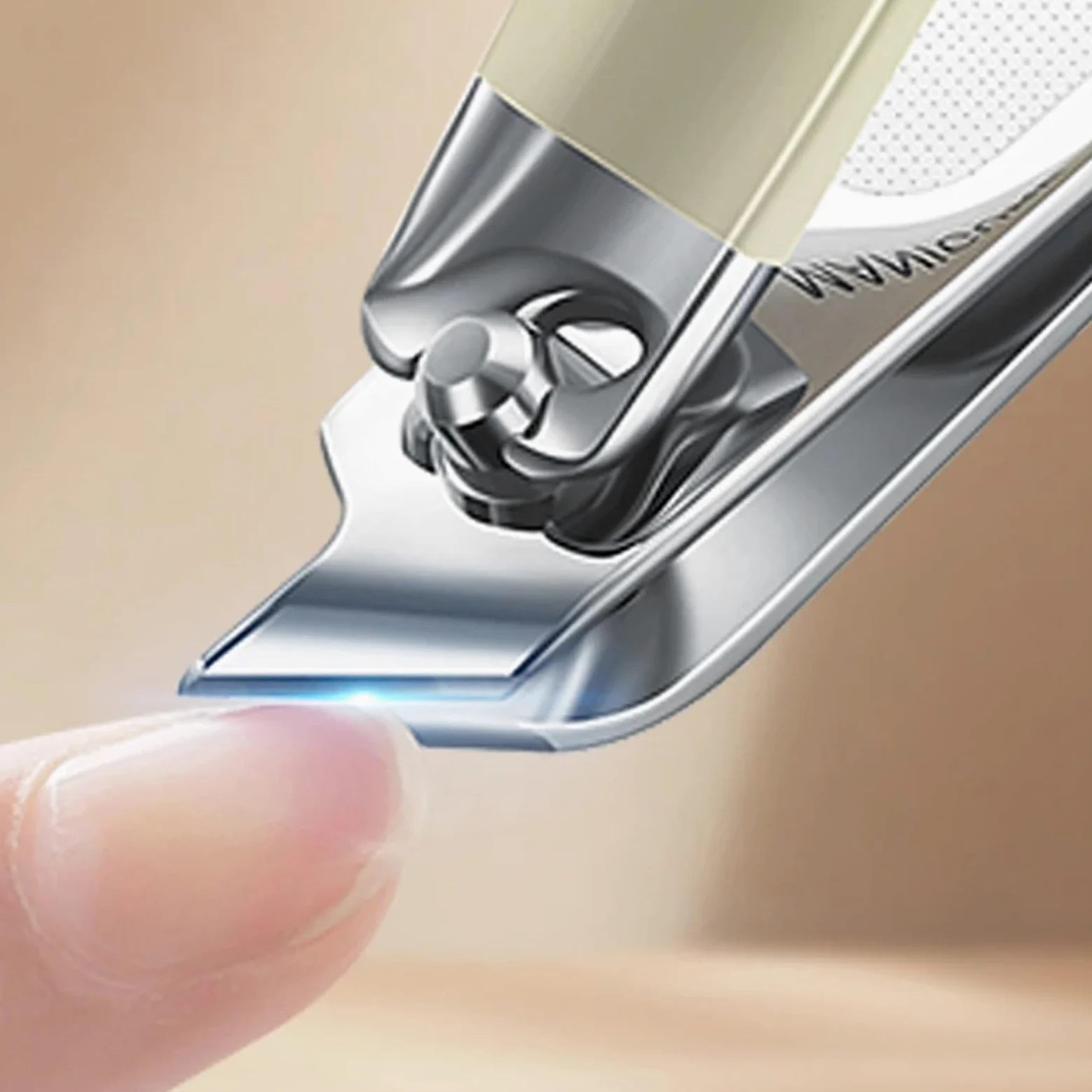 Zestaw do manicure narzędzia 3 szt./zestaw nowoczesny zestaw do manicure – obcinacz do paznokci ze stali nierdzewnej, nożyczki do paznokci i łyżeczki do uszu z podróżnym przenośnym etui do