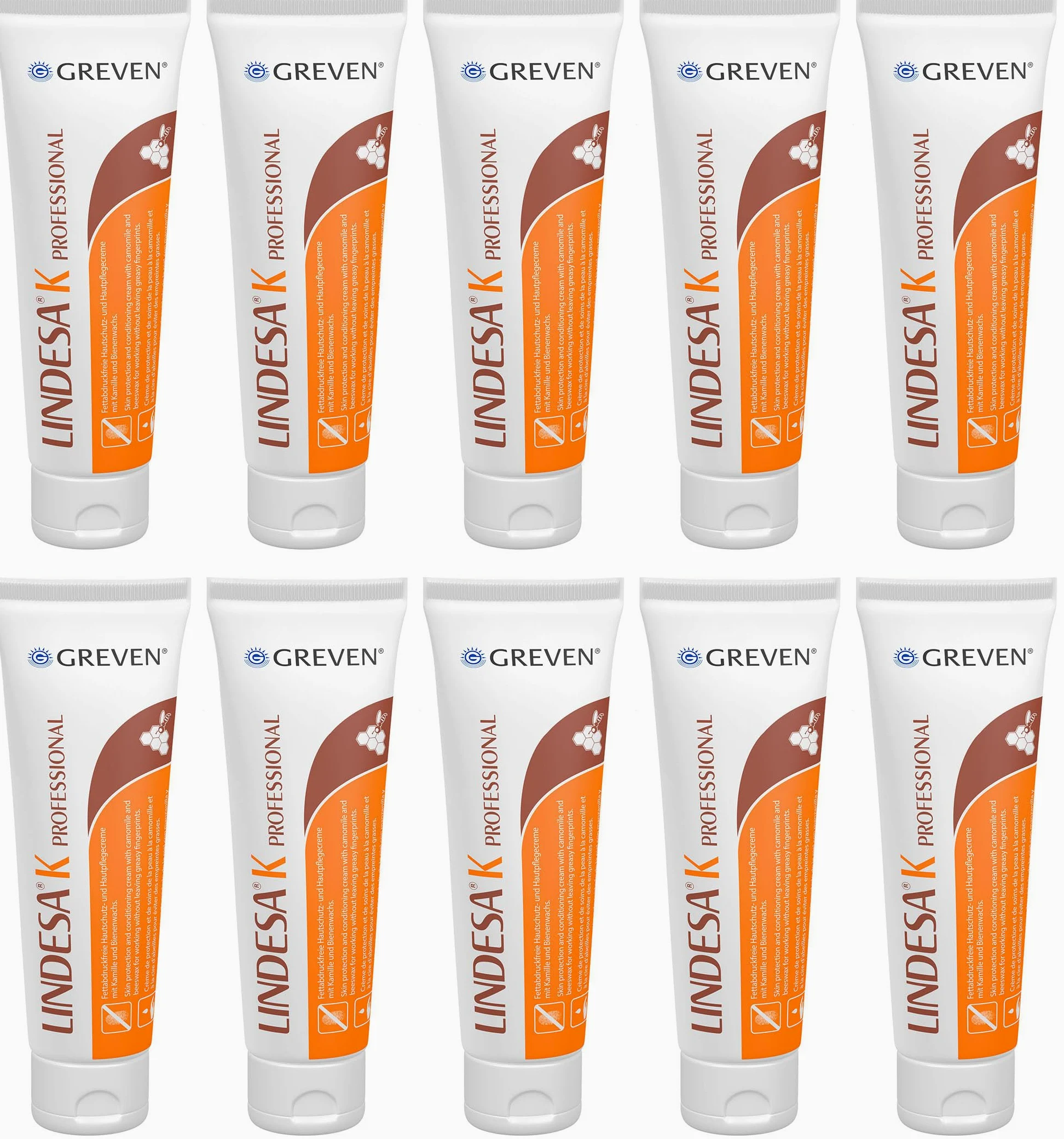Lindesa K krem pielęgnacyjny 10 x 100 ml tubka