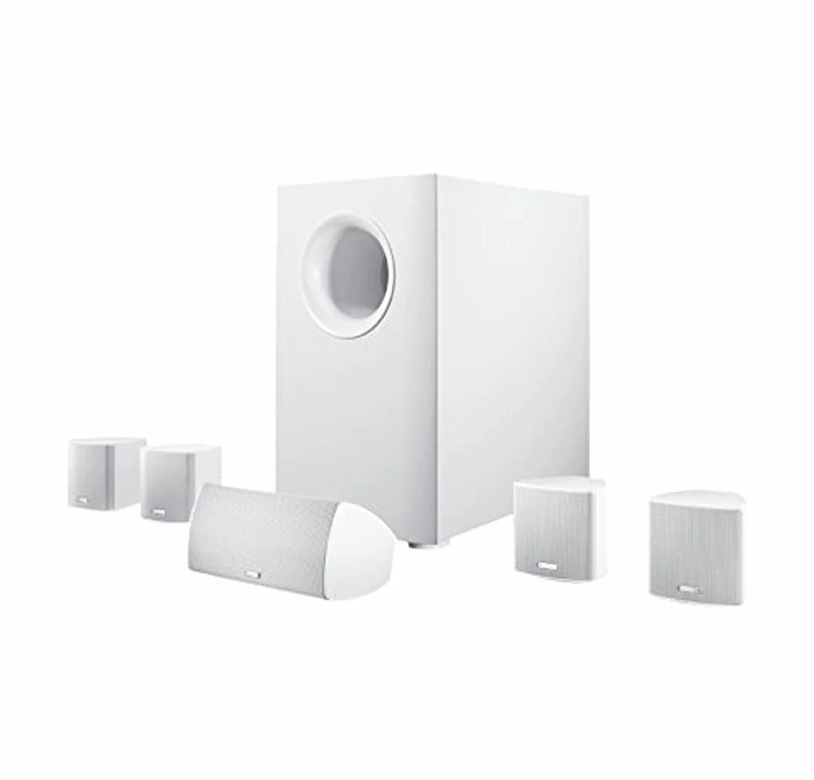 Canton Movie 95 3435 System Kina Domowego, Biały, 100/120 W, 5+1