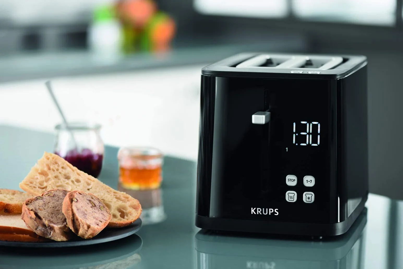 Krups KH6418 Smart'n Light Toster 850 W Czarny