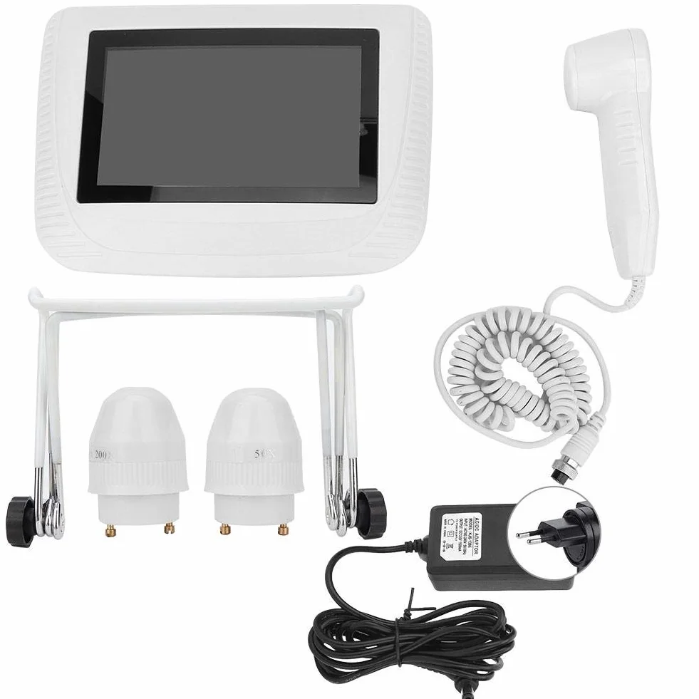 Wykrywacz skóry twarzy włosów analizator włosów 5-calowy ekran LCD, cyfrowy skaner diagnostyczny skóry, skaner do analizy włosów, maszyna do analizowania włosów