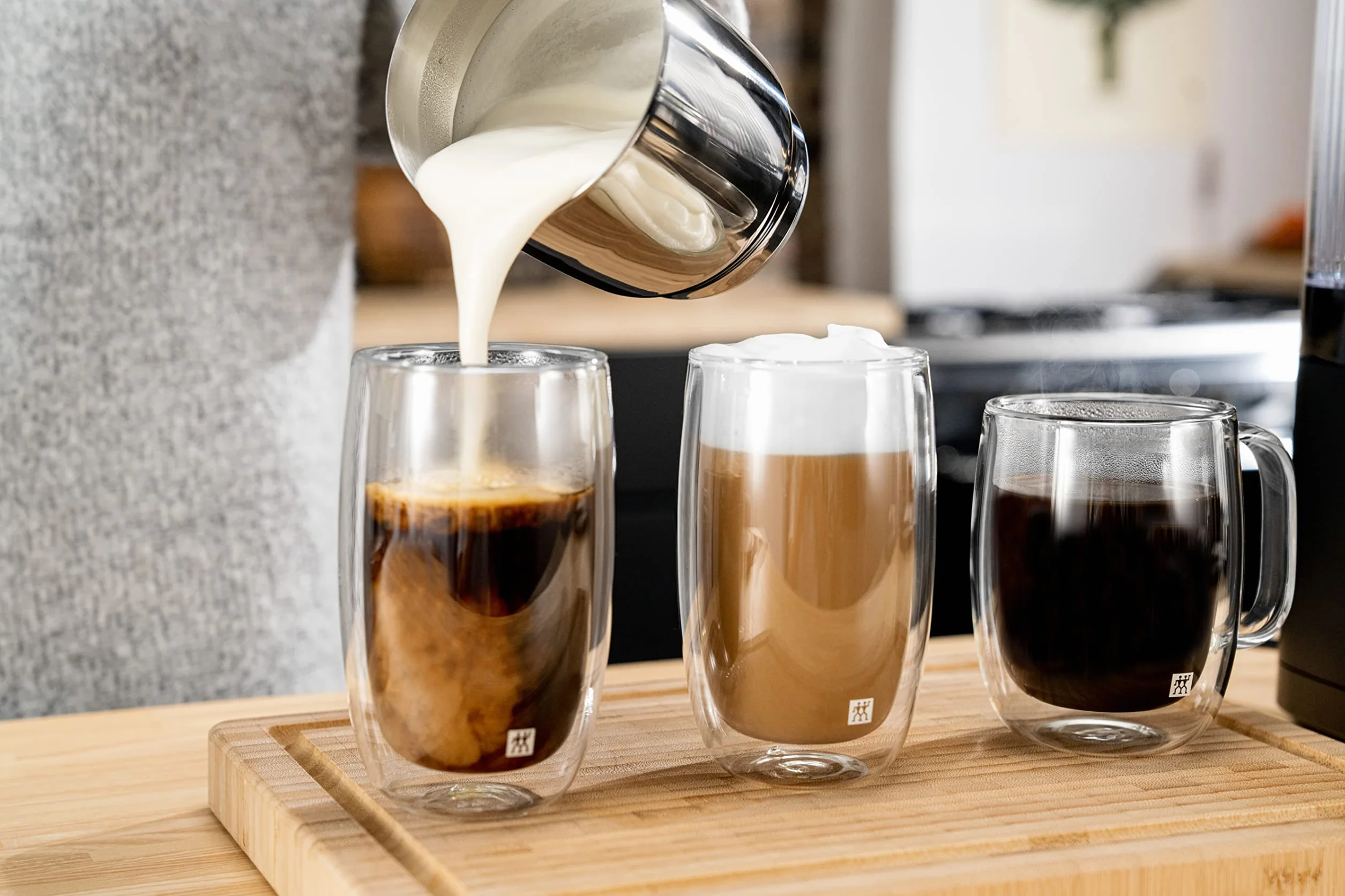 ZWILLING ENFINIGY spieniacz do mleka elektryczny 400 ml czarny