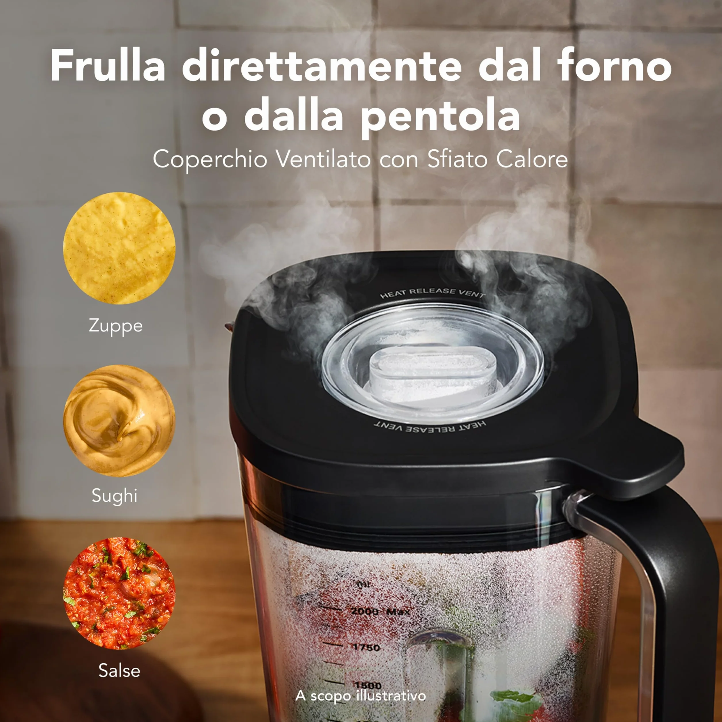 KitchenAid 5KSB2073EER Pure Power Blender mikser stojący, czerwony