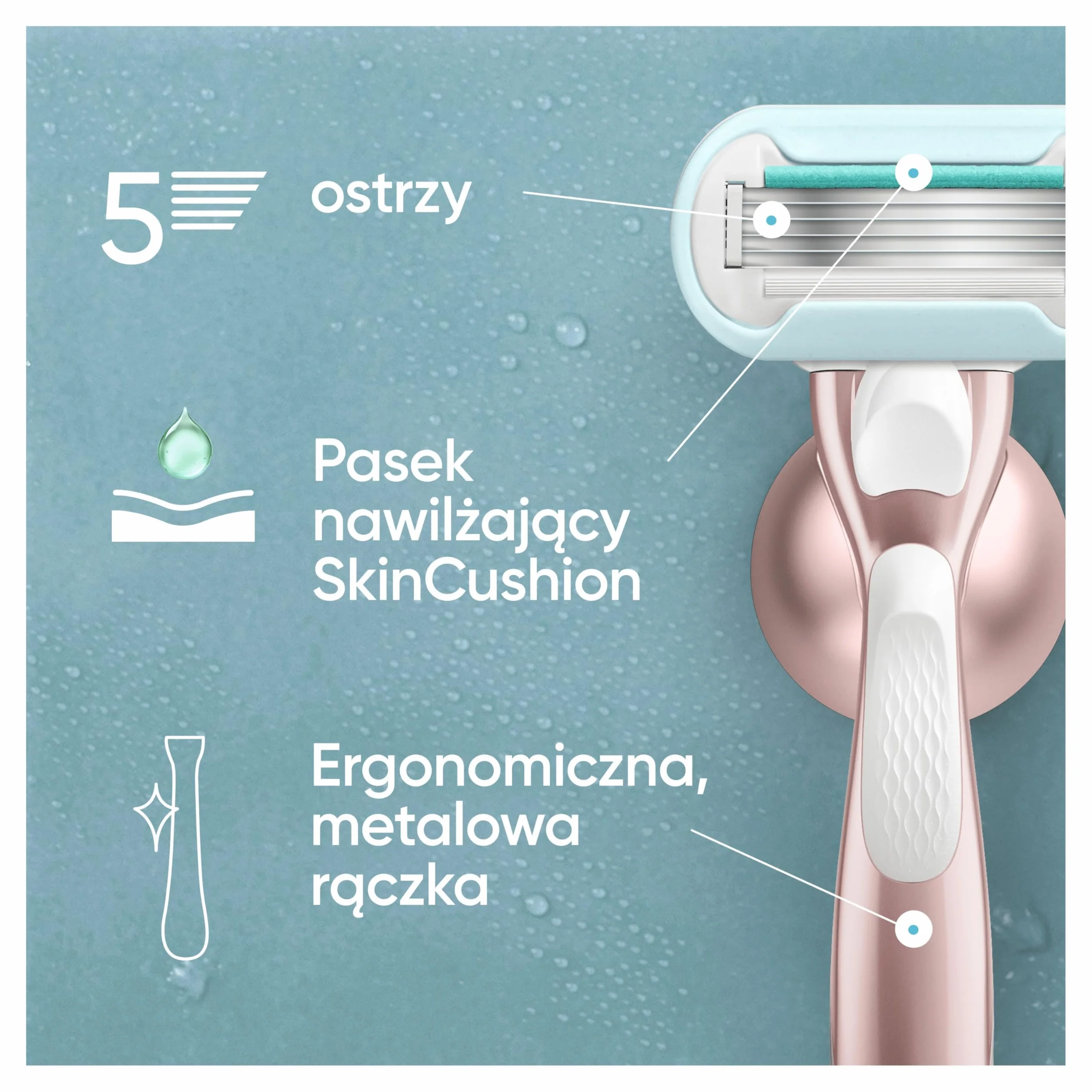 Gillette Venus Maszynka i Wkłady do maszynki dla kobiet