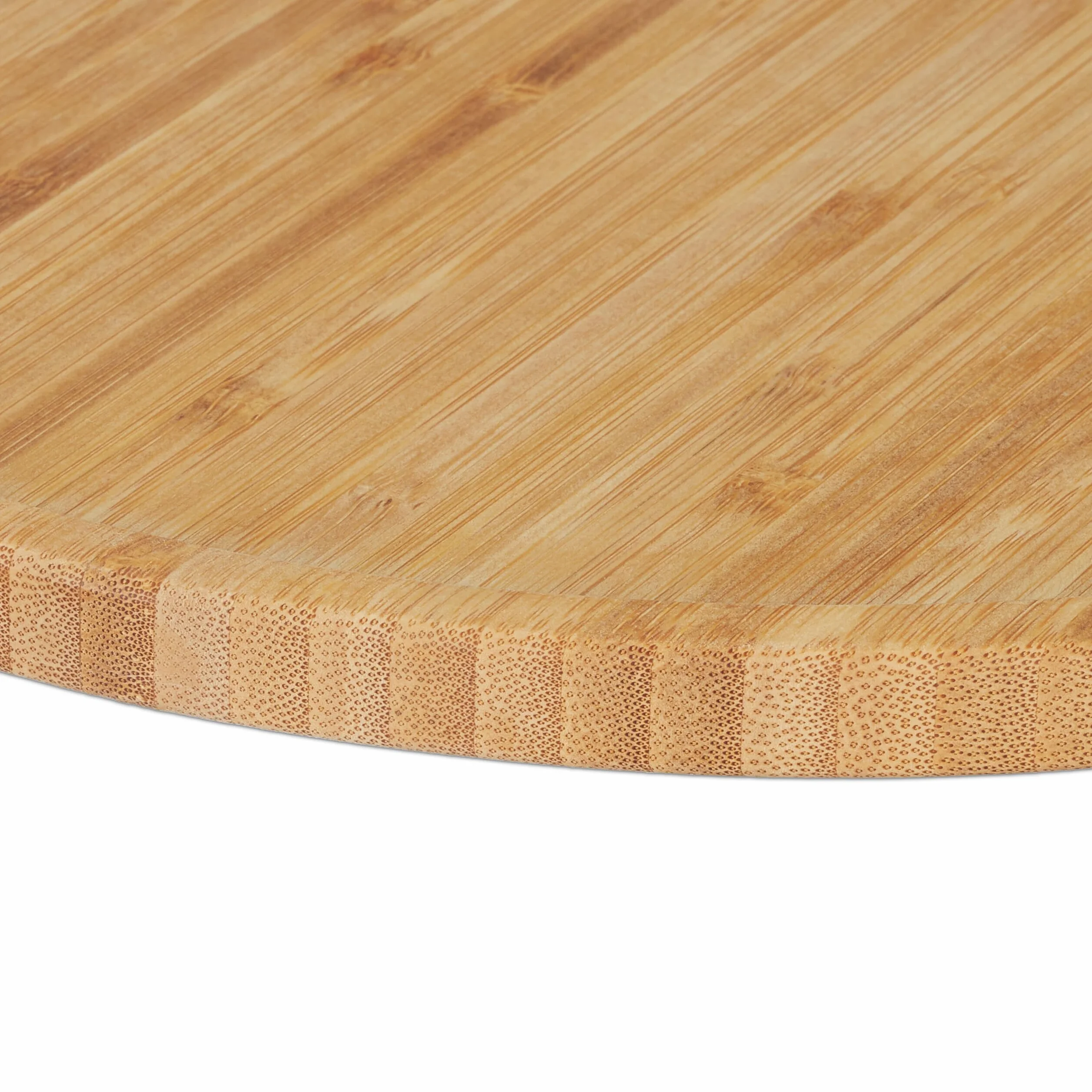 Relaxdays Talerze do pizzy zestaw 2 sztuk bambus Ø 32 cm deska do serwowania pizzy