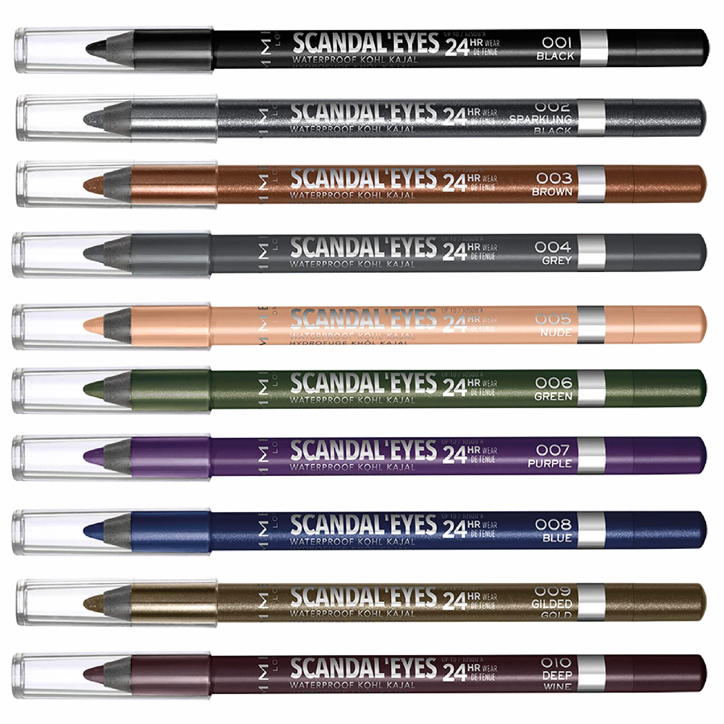Rimmel Scandaleyes Kredka do Oczu, 006 Zielony, 1.3 g
